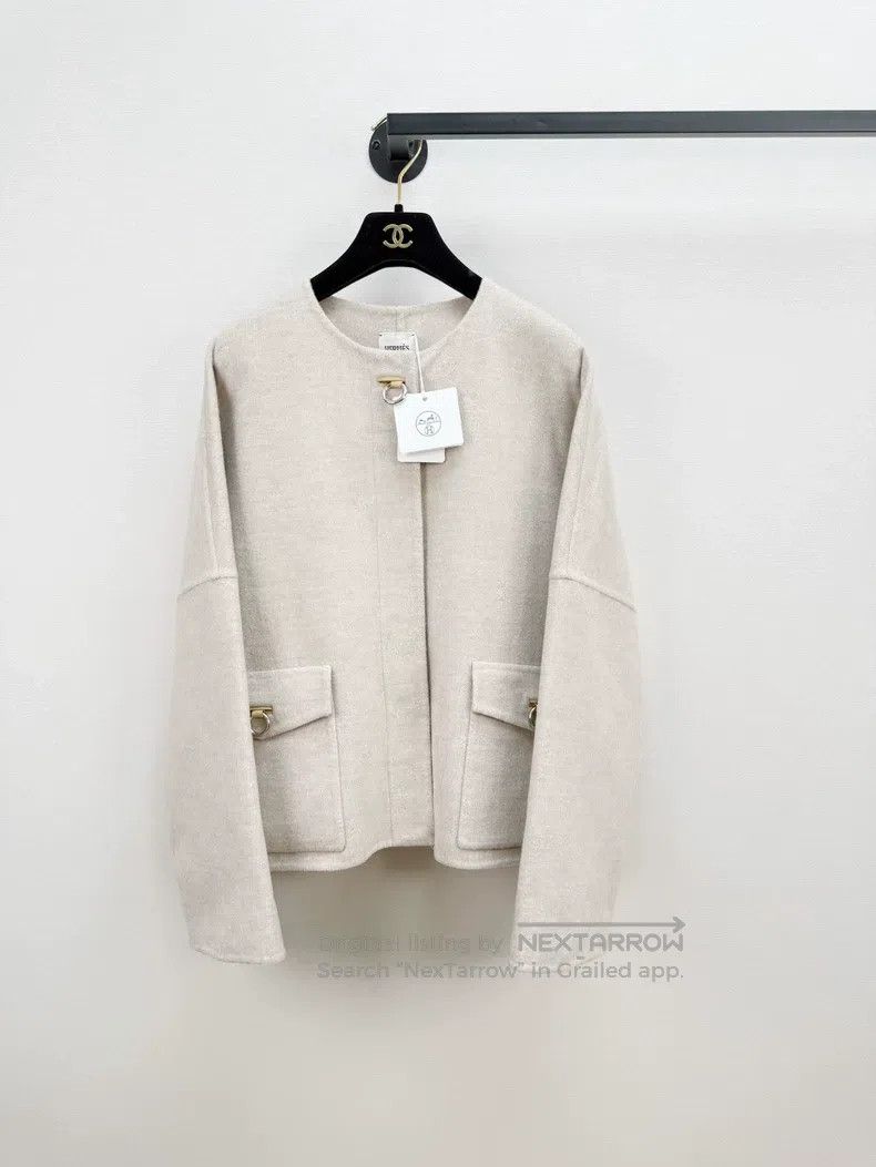 Hermes Hermes Cashmere Coat Size S / US 4 / IT 40 - 1 Thumbnail