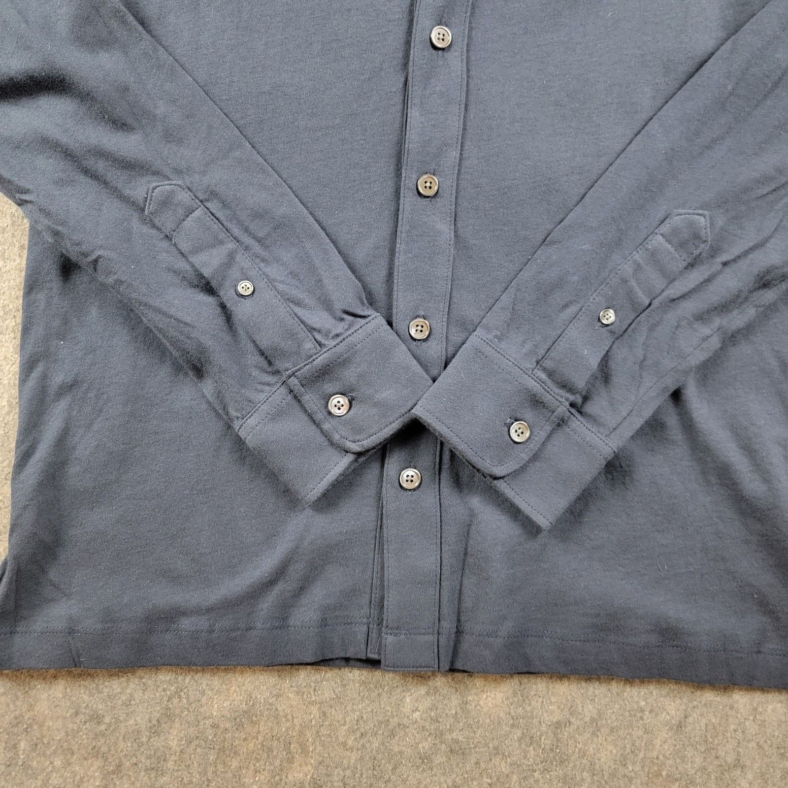 Todd Snyder Todd Snyder L.A. Premium Jersey Button Down Shirt Size US S / EU 44-46 / 1 - 7 Thumbnail