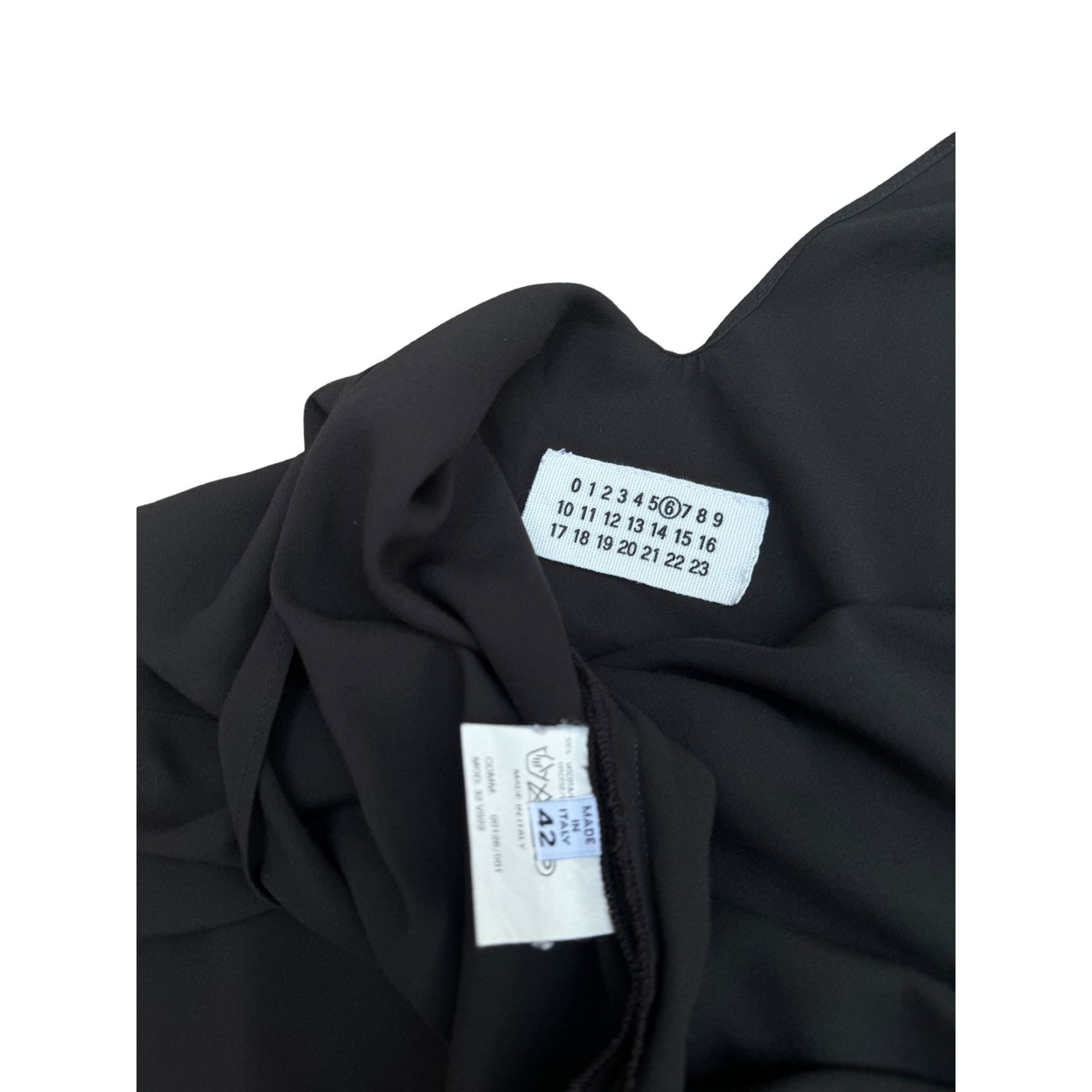 Maison Margiela SS 2000 Brown Viscose Dress Size M / US 6-8 / IT 42-44 - 7 Thumbnail