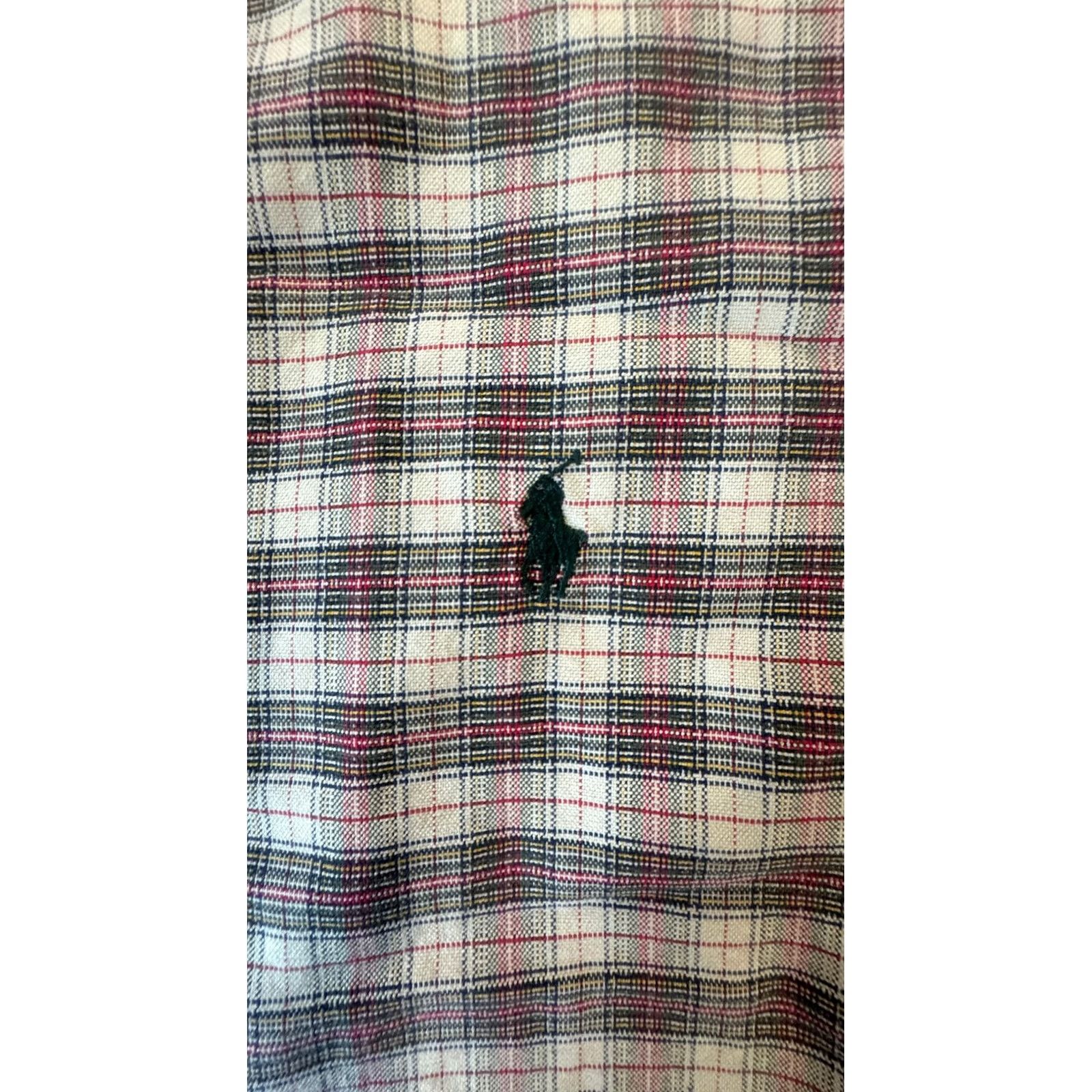 Ralph Lauren Ralph Lauren Long Sleeve Button-Up Men's XL Plaid Shirt 100% Cotton Classic Fit Size US XL / EU 56 / 4 - 3 Thumbnail
