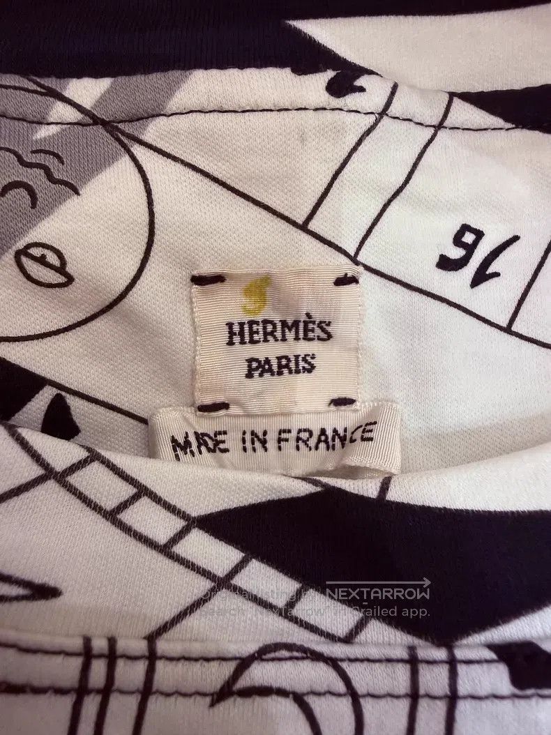 Hermes Hermes Astronomy full print short-sleeved dress Size M / US 6-8 / IT 42-44 - 4 Thumbnail