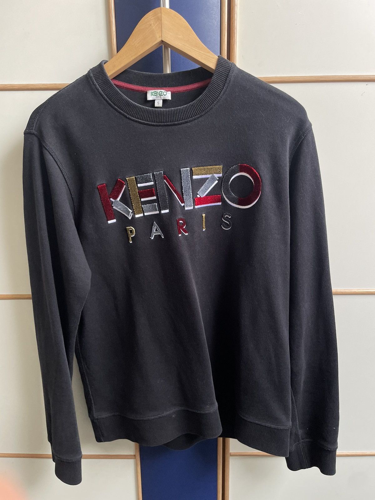 Kenzo KENZO SWEATER BLACK PARIS SS19 Size US S / EU 44-46 / 1 - 1 Thumbnail
