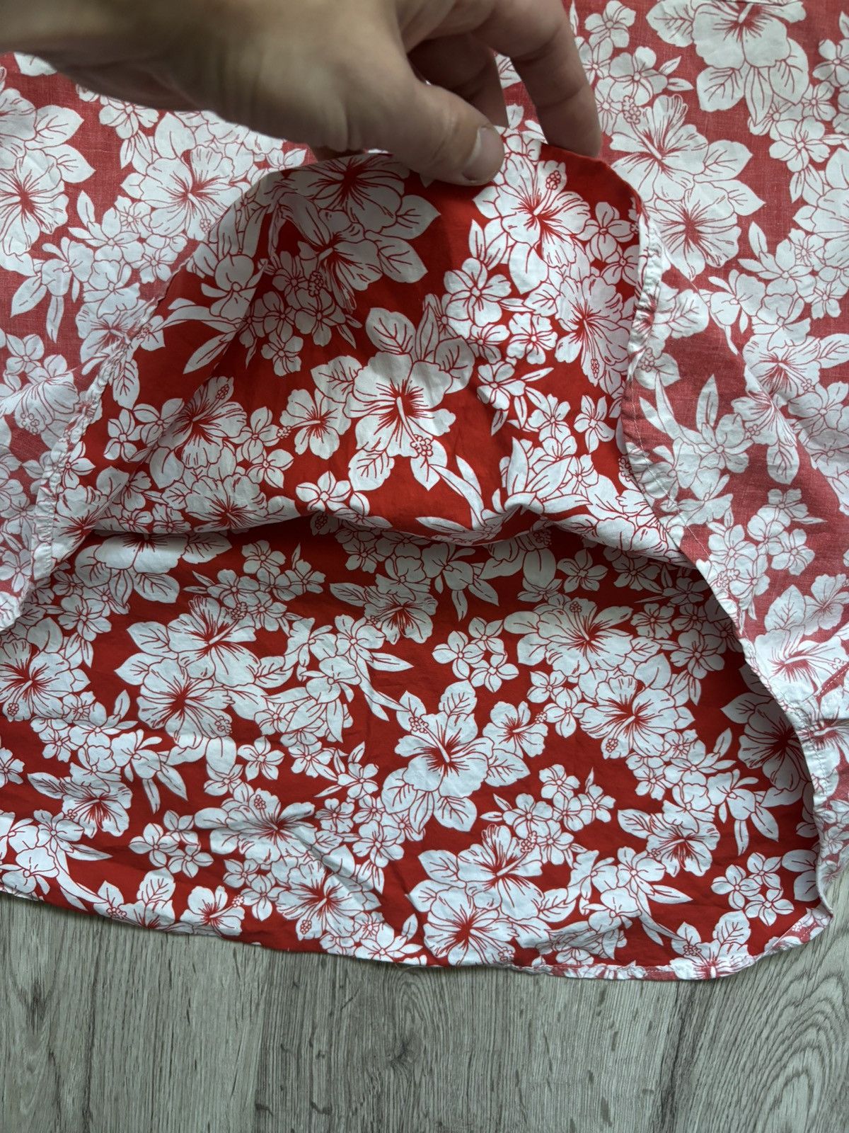 Gitman Bros. Vintage Gitman Vintage Hawaiian Popover Shirt Hibiscus Print Size US L / EU 52-54 / 3 - 9 Thumbnail