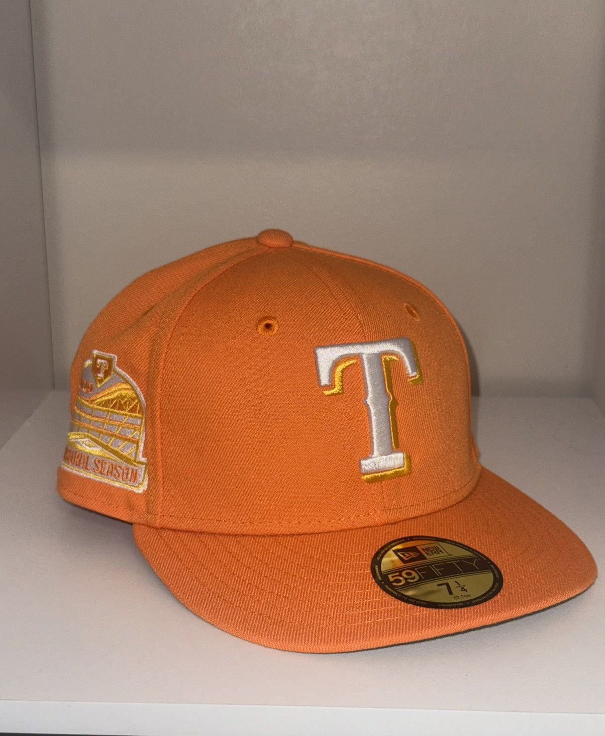 New Era New Era 59FIFTY Texas Rangers Fitted Size 7 1/4 Size ONE SIZE - 1 Thumbnail