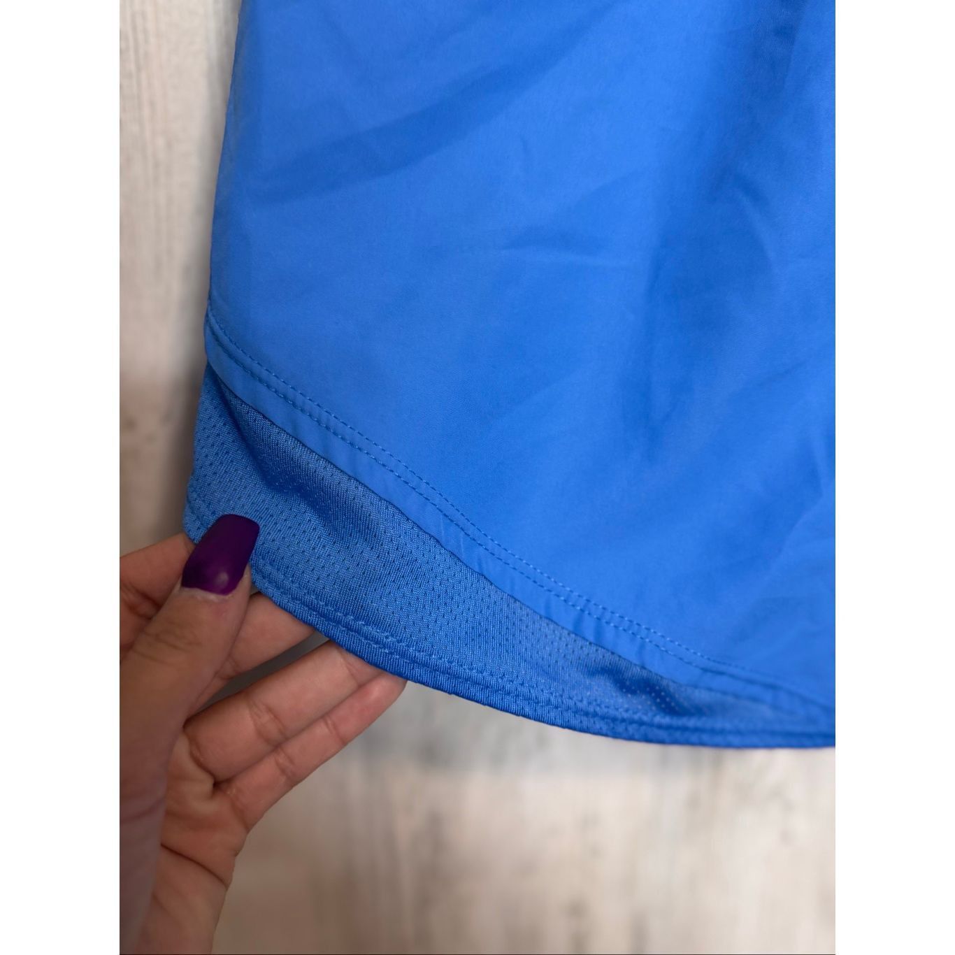 Athletic Works Athletic Works Blue Running Shorts Women’s XXL (20) — Lined Lightweight Activewear Size 34" / US 12 / IT 48 - 7 Thumbnail