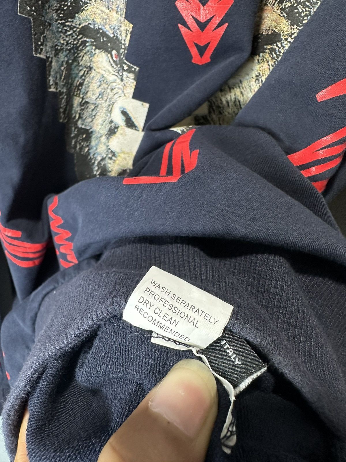Japanese Brand × Marcelo Burlon Marcelo Burlon SWEATSHIRT Size US L / EU 52-54 / 3 - 9 Thumbnail
