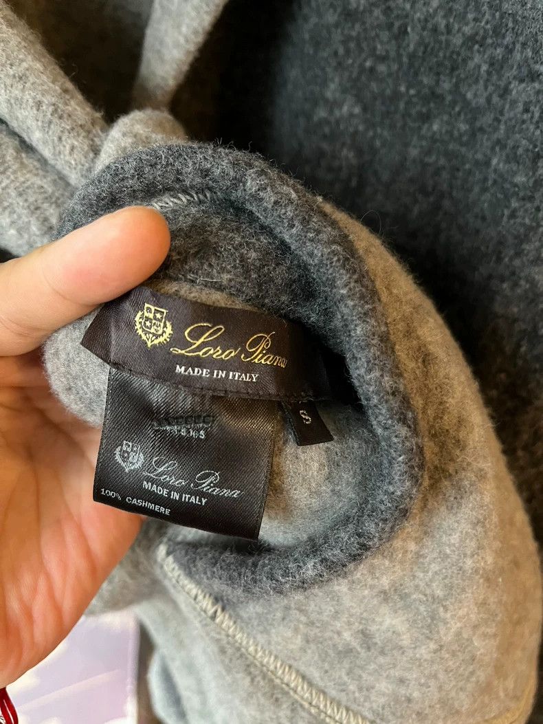 Loro Piana LORO PIANA Double-sided cashmere tie coat Size S / US 4 / IT 40 - 3 Thumbnail