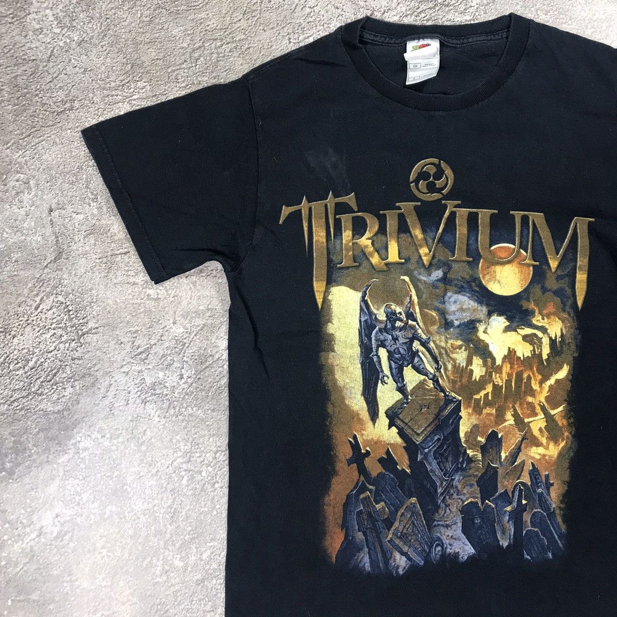 Vintage Vintage Y2K Trivium Band Tee Graphic Horror Grunge Dark S Size US S / EU 44-46 / 1 - 3 Thumbnail
