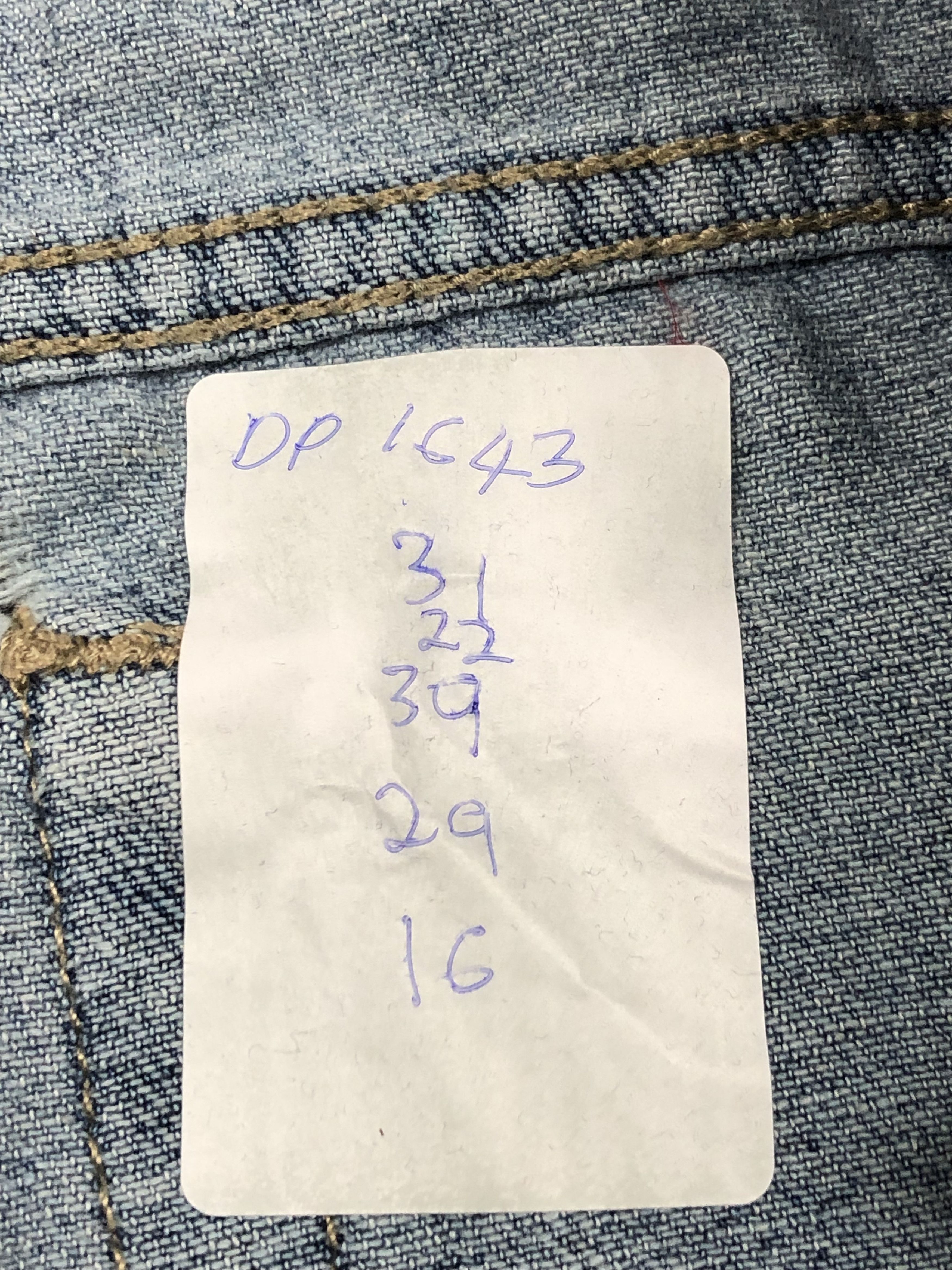 Levi's Vintage Levis 505 Light Wash Jeans DP1643 Size US 31 - 14 Thumbnail