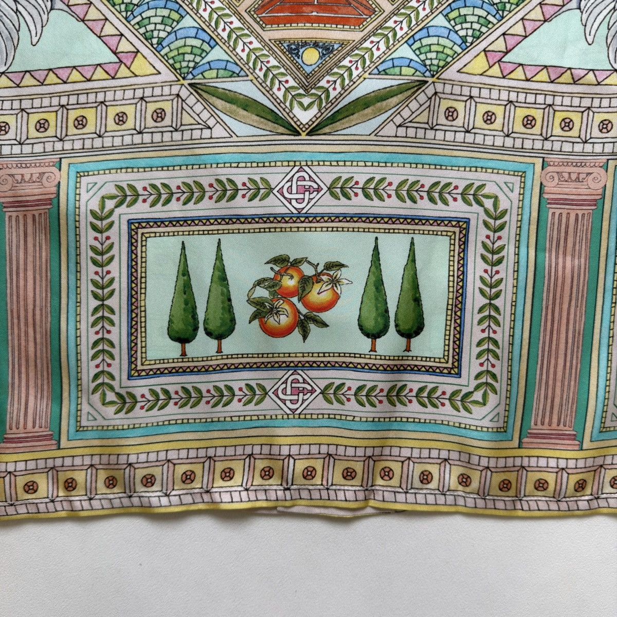 Casablanca ‘Le Labyrinthe’ Patterned Pastel Silk Shirt Size US M / EU 48-50 / 2 - 16 Thumbnail