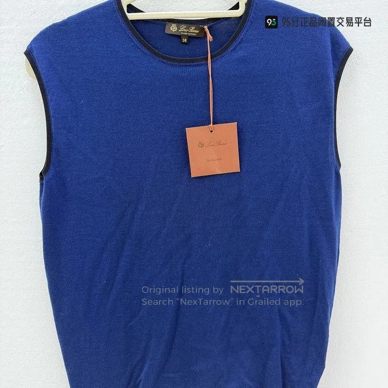 Loro Piana Loro Piana Blue Casual Loose Round. Size US M / EU 48-50 / 2 - 1 Thumbnail