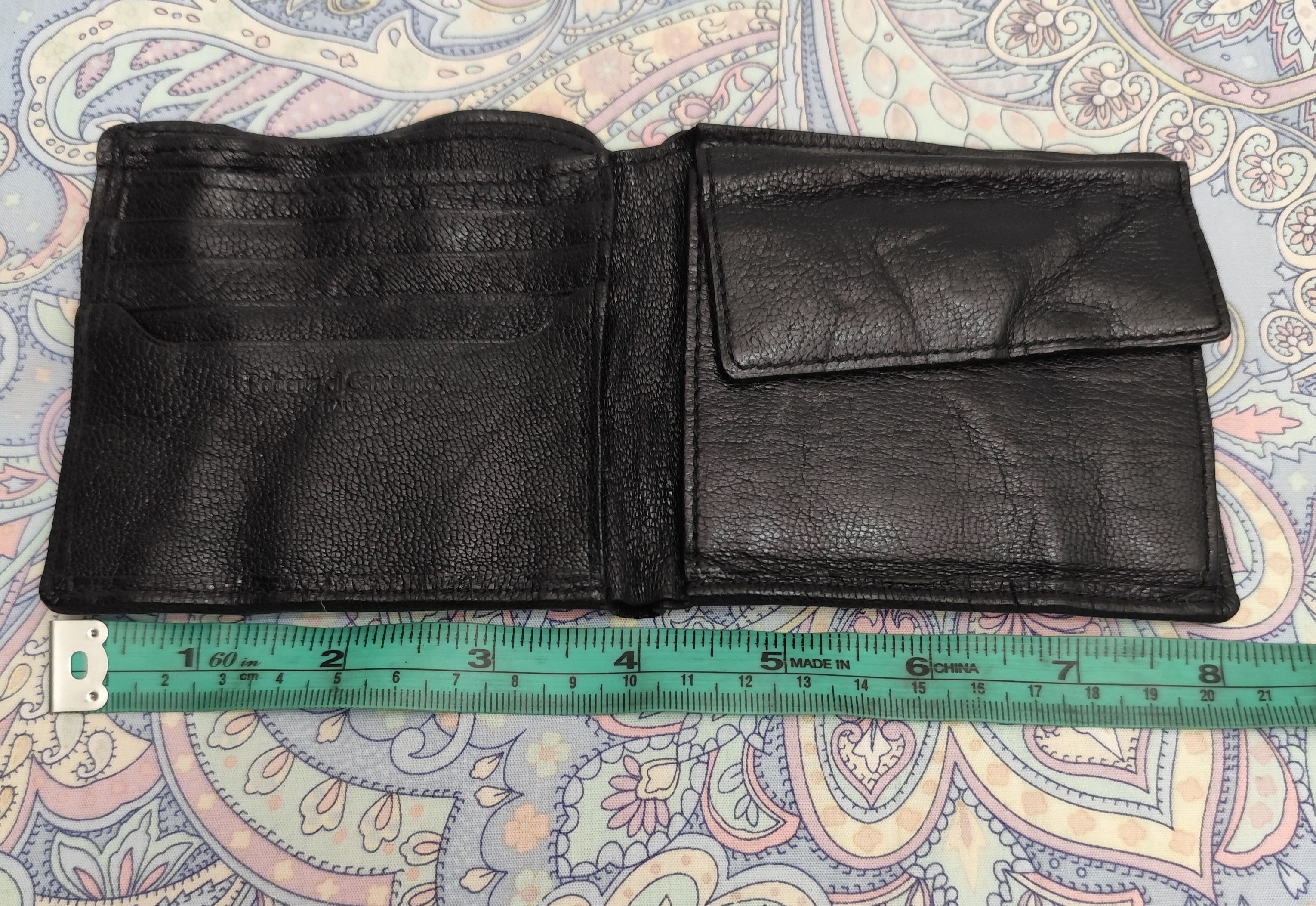 Roberta di Camerino Roberta di Camerino Black Leather Bi-fold Wallet Size ONE SIZE - 11 Thumbnail