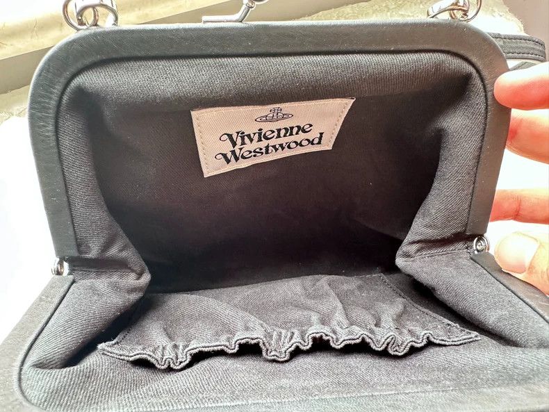 Vivienne Westwood Vivienne Westwood size os Black leather underarm bag Size ONE SIZE - 4 Thumbnail