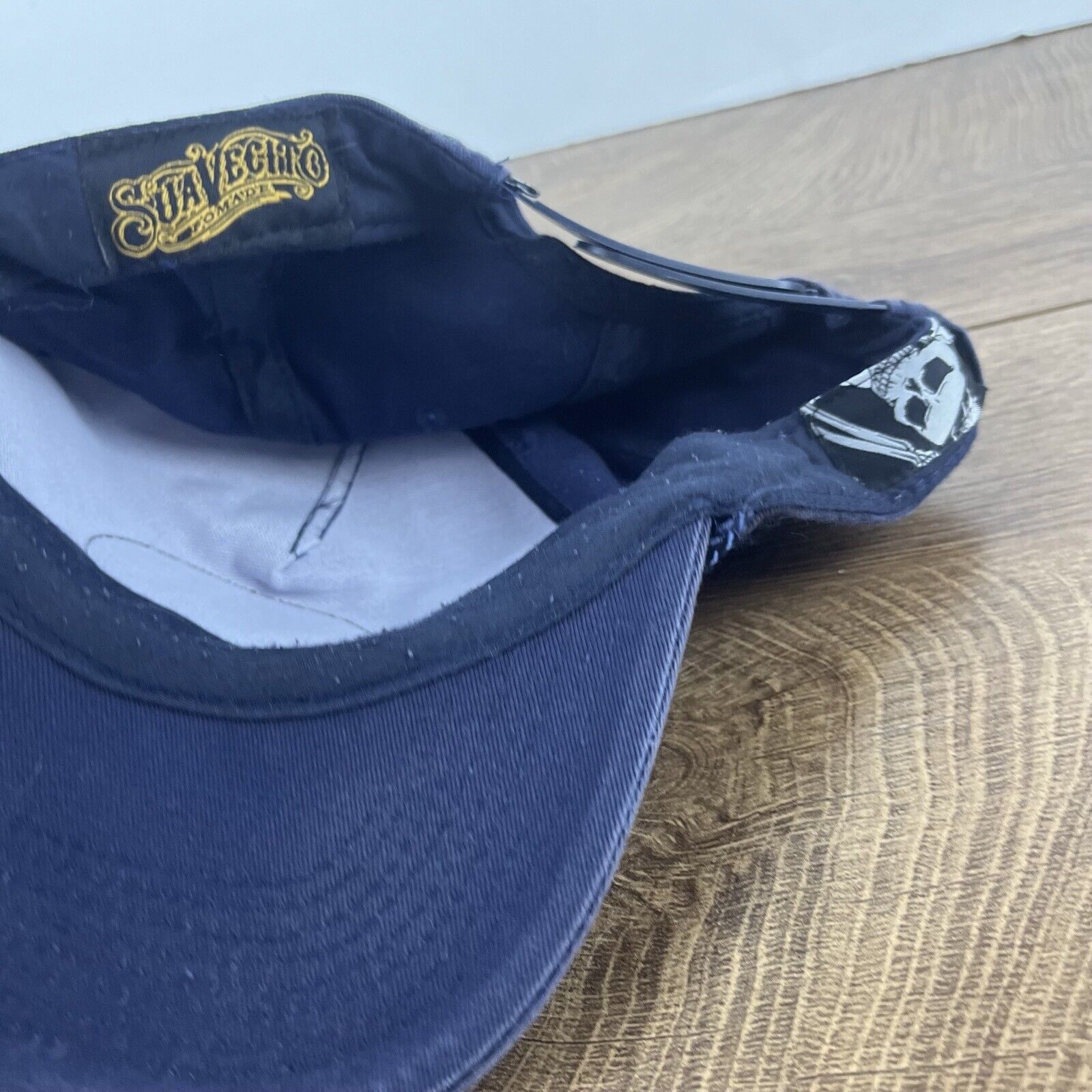 Other Suavecito Pomade Hat Snapback Hat Blue Adjustable Hat Blue A Size ONE SIZE - 15 Thumbnail