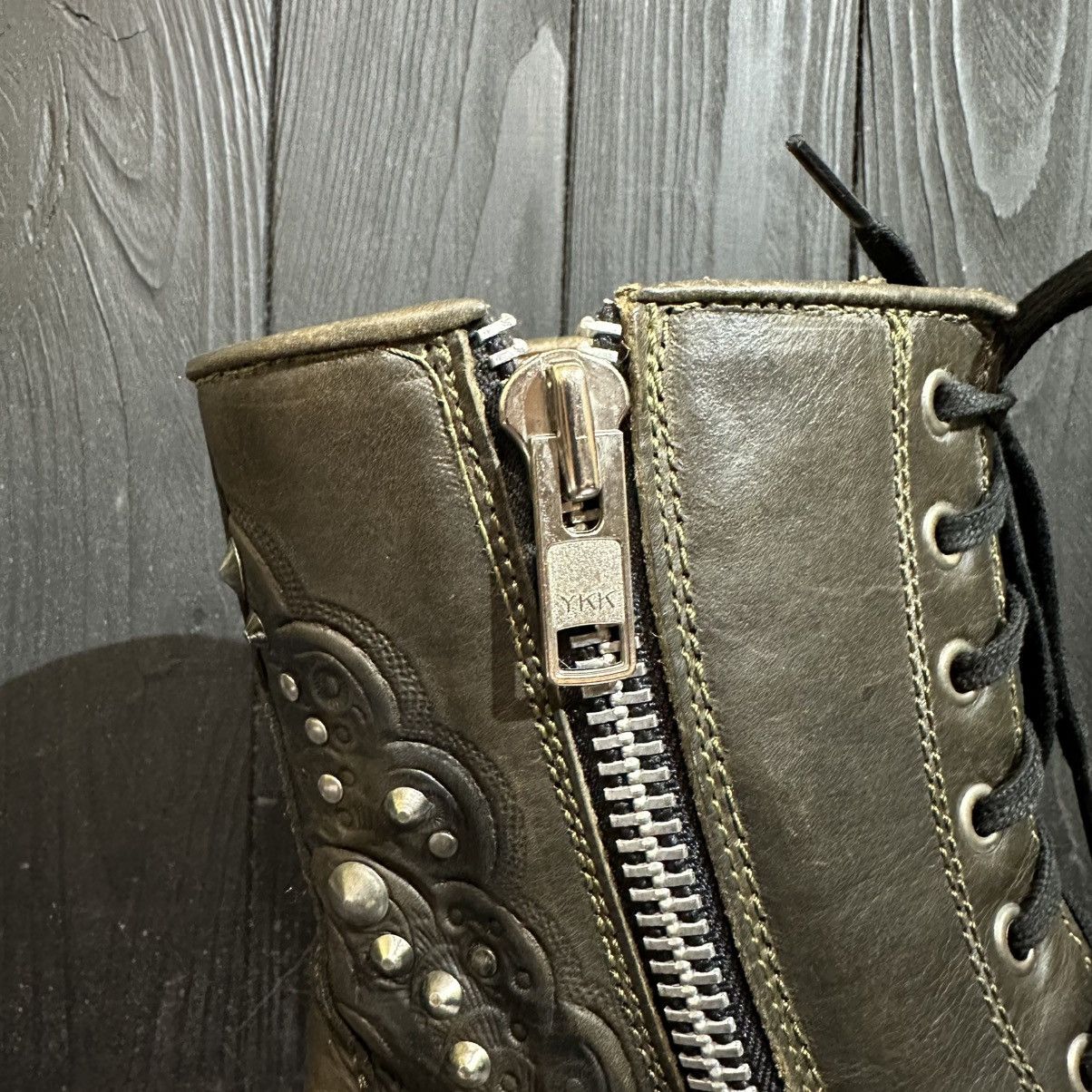 ASH ASH - Women’s Leather BIKER Boots 39 Rick Owens Style Size US 9 / IT 39 - 11 Thumbnail