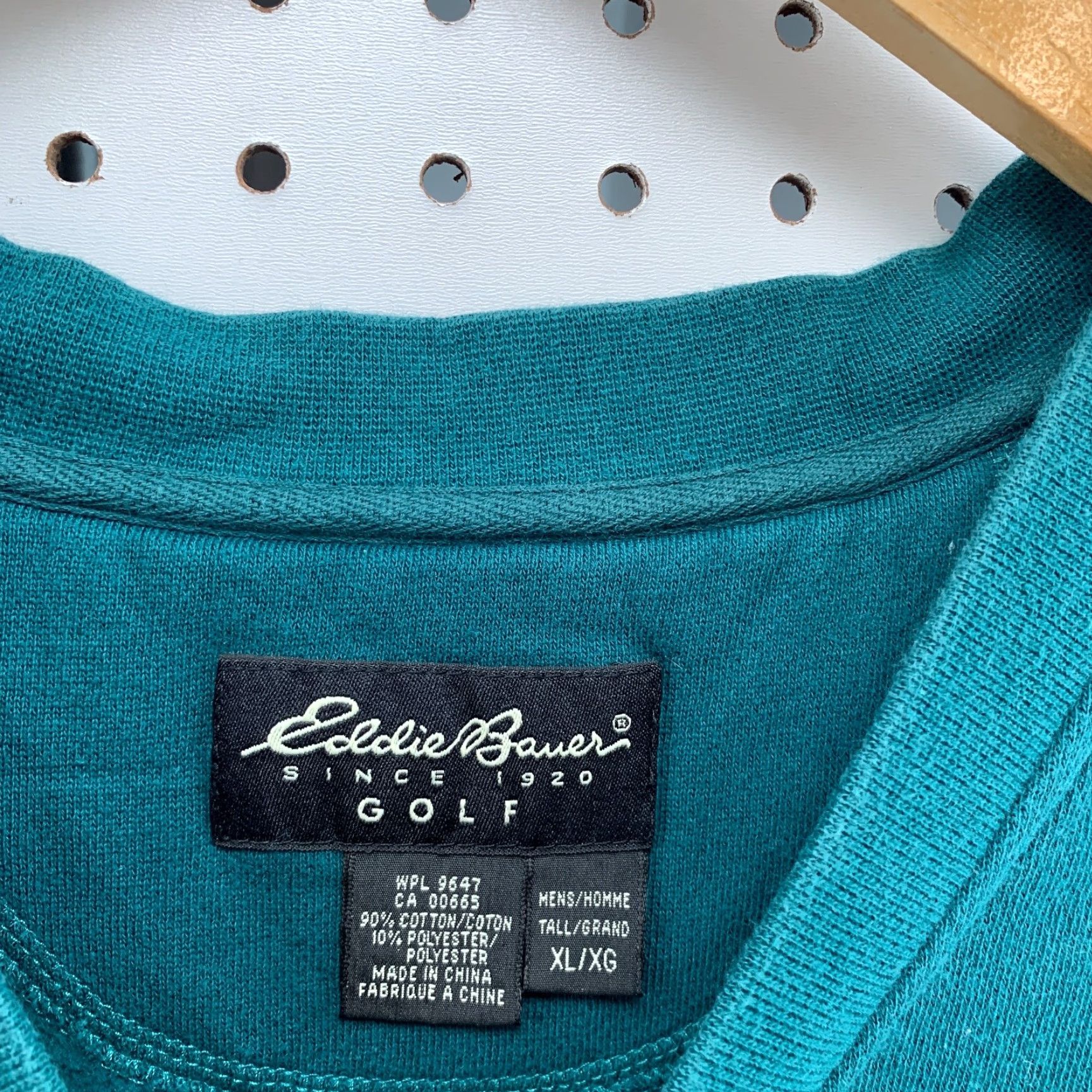 Eddie Bauer Eddie Bauer Golf Sweater Vest Green XL Men Sleeveless V-Neck Logo Size US XL / EU 56 / 4 - 7 Thumbnail