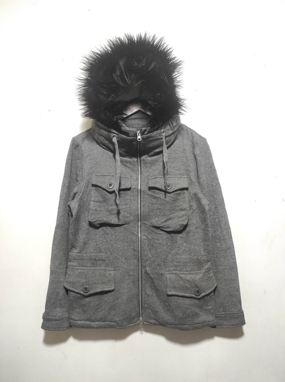 Beams Plus Beams Heart double zip fur hoodie Size US S / EU 44-46 / 1 - 3 Thumbnail