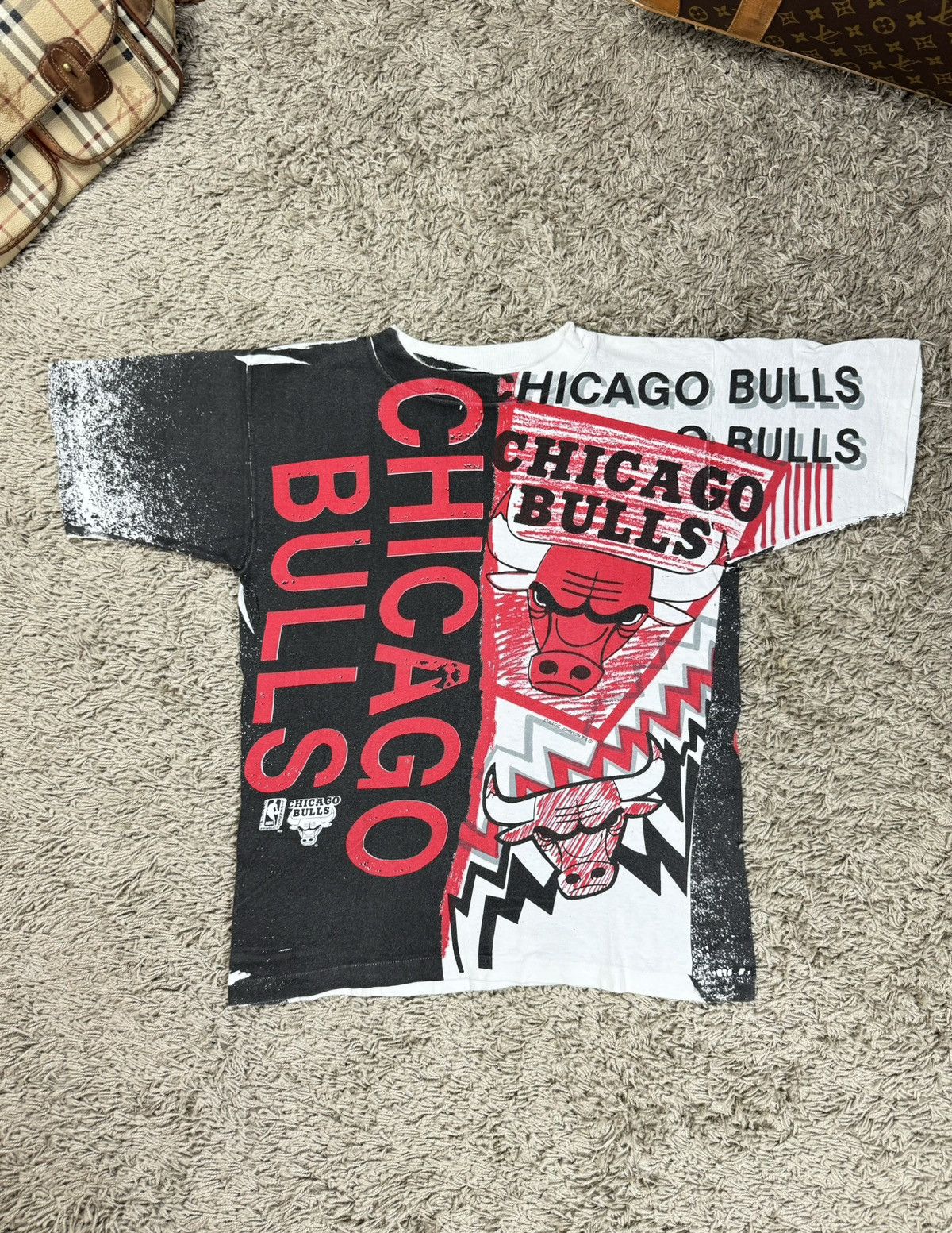 NBA × Vintage Vintage rare t shirt NBA Chicago Bulls original item Size US M / EU 48-50 / 2 - 1 Thumbnail