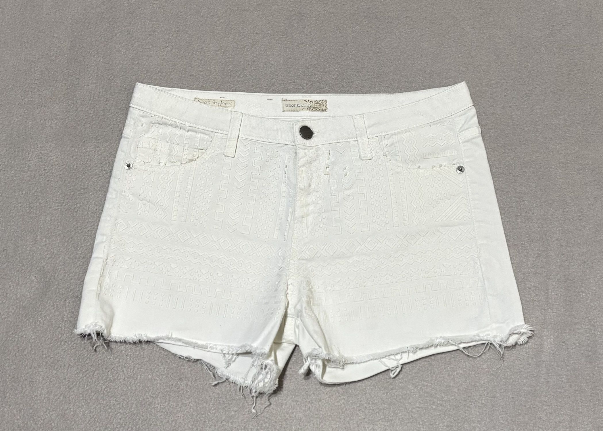 Miss Sixty Miss Sixty white mini shorts size 29 Size 29" - 4 Thumbnail