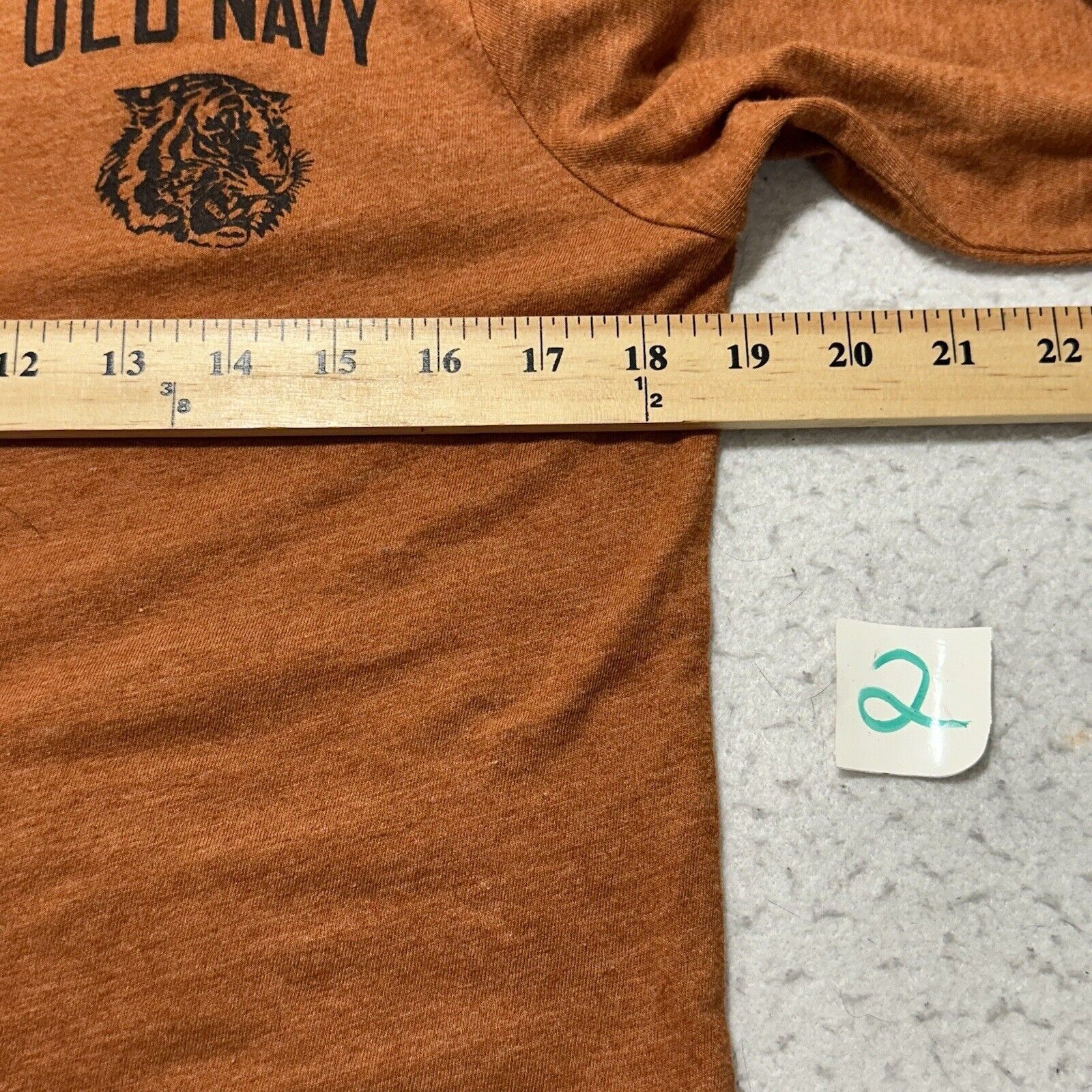 Old Navy Old Navy Small Rust Orange Soft Washed T Shirt 94 Tiger Logo Size US S / EU 44-46 / 1 - 9 Thumbnail