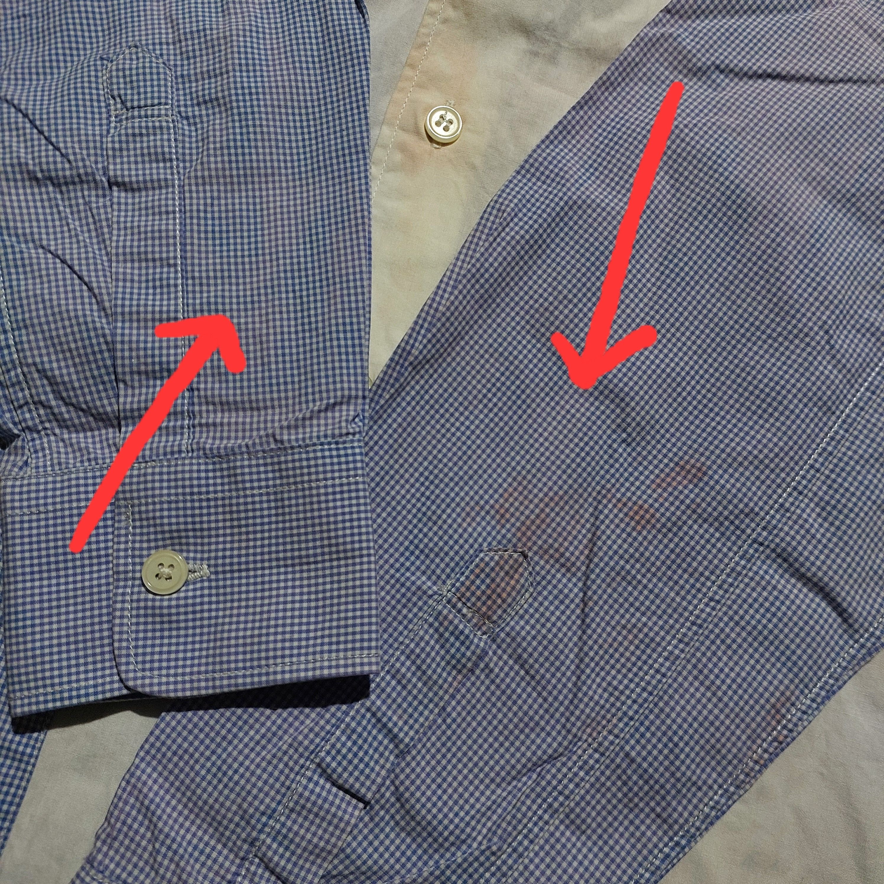 Comme des Garcons SHIRT 00's CDG SHIRT Patchwork Gingham Check Button Up Shirt Size US L / EU 52-54 / 3 - 8 Thumbnail