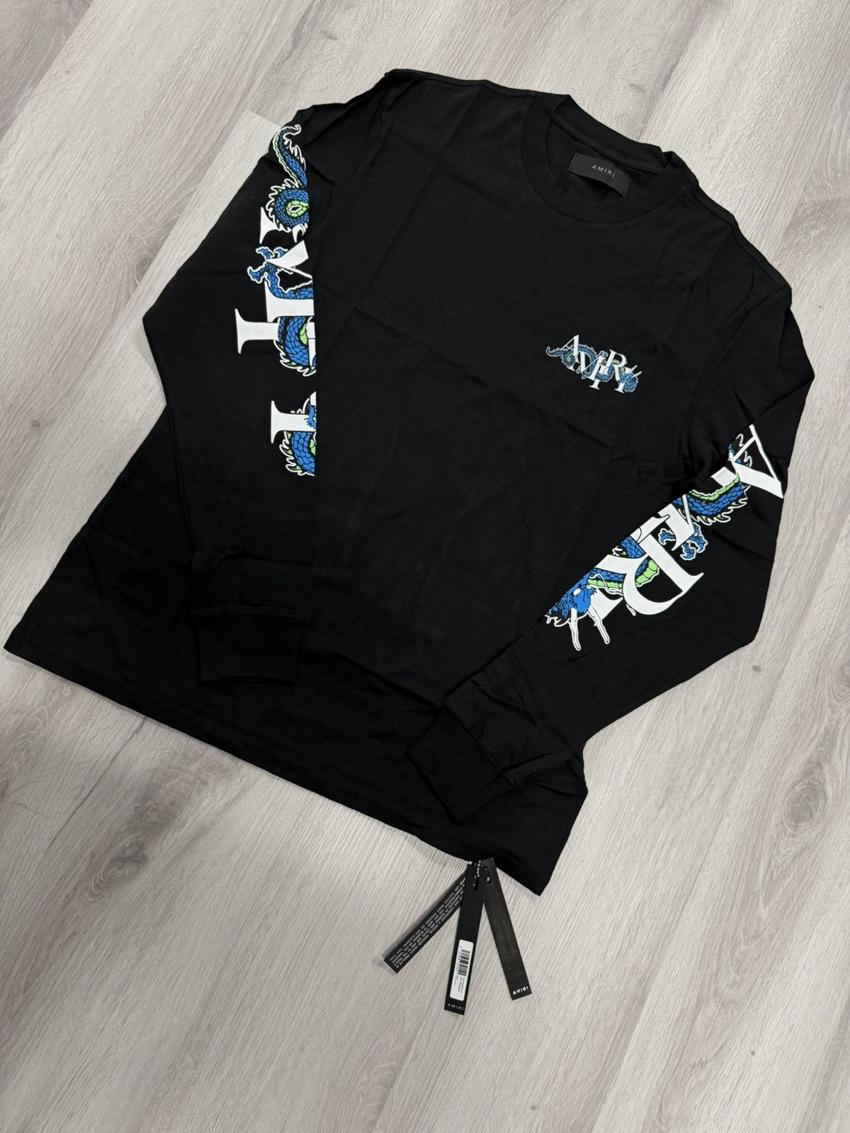 Amiri Amiri CNY Dragon Long Sleeve T-Shirt | Grailed