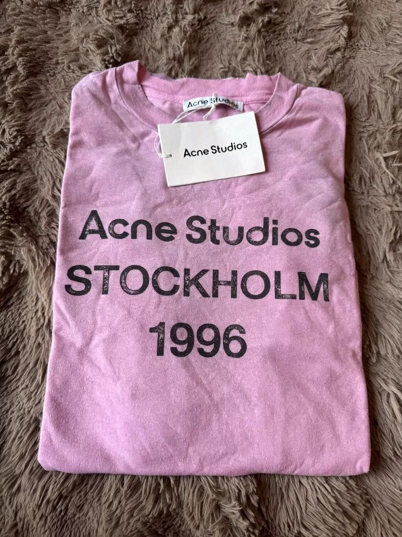 Acne Studios acne studios 1996 pink long-sleeved shirt | Grailed