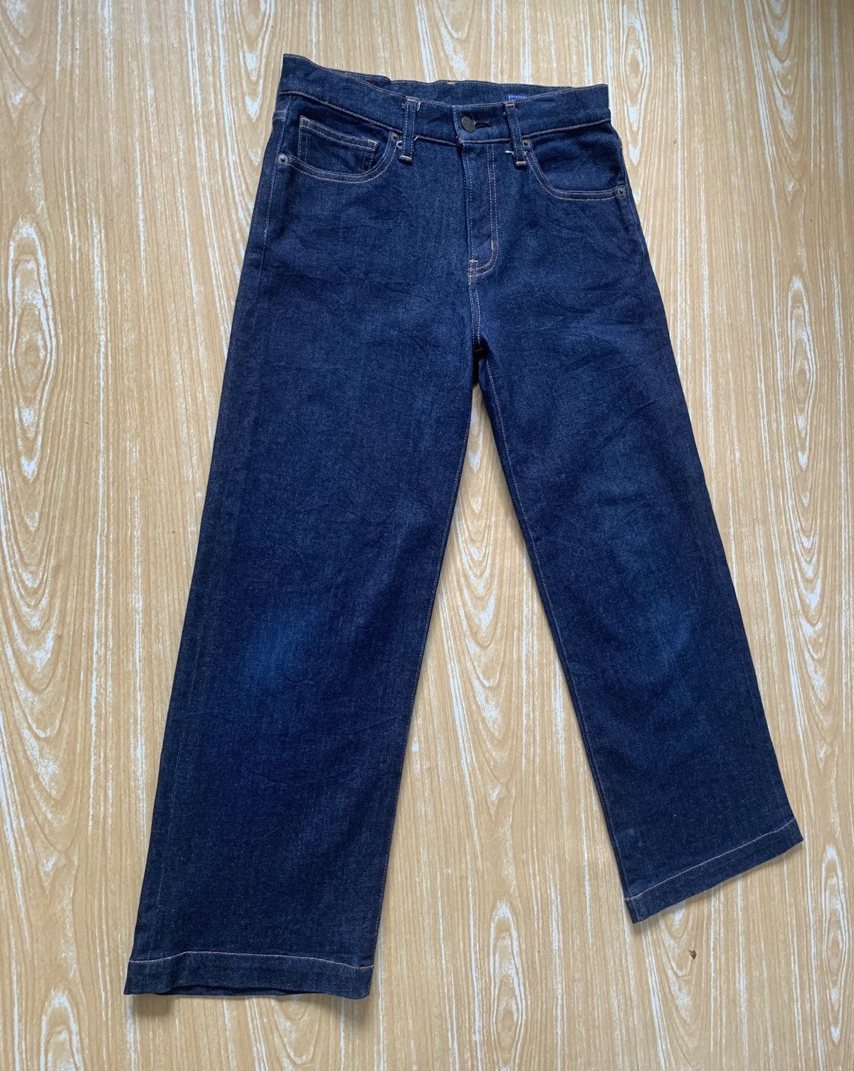 Designer Setouchi Indigo Made In Japan Baggy Stretching Jeans Pant Size US 28 / EU 44 - 4 Thumbnail