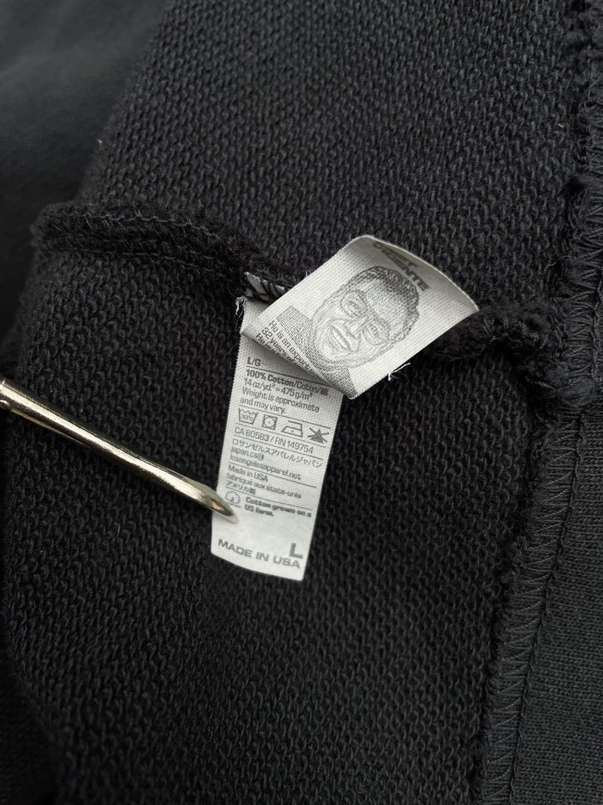 Balenciaga Balenciaga Yeezy Gap DMX Double Layered Hoodie SAMPLE Size US L / EU 52-54 / 3 - 9 Thumbnail