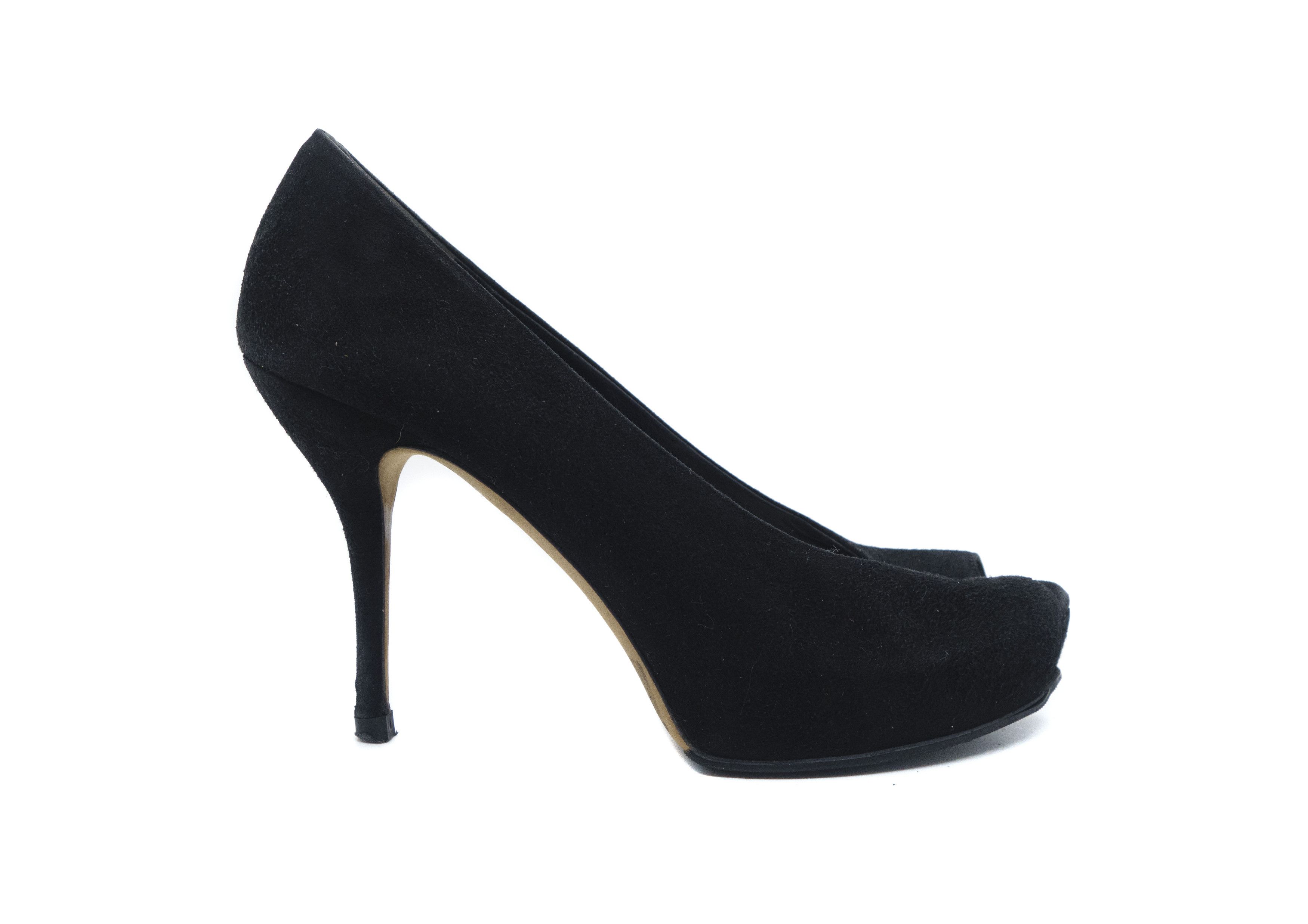 Gucci 00S Tom Ford Era Suede Heels Vintage Size US 6.5 / IT 36.5 - 1 Thumbnail