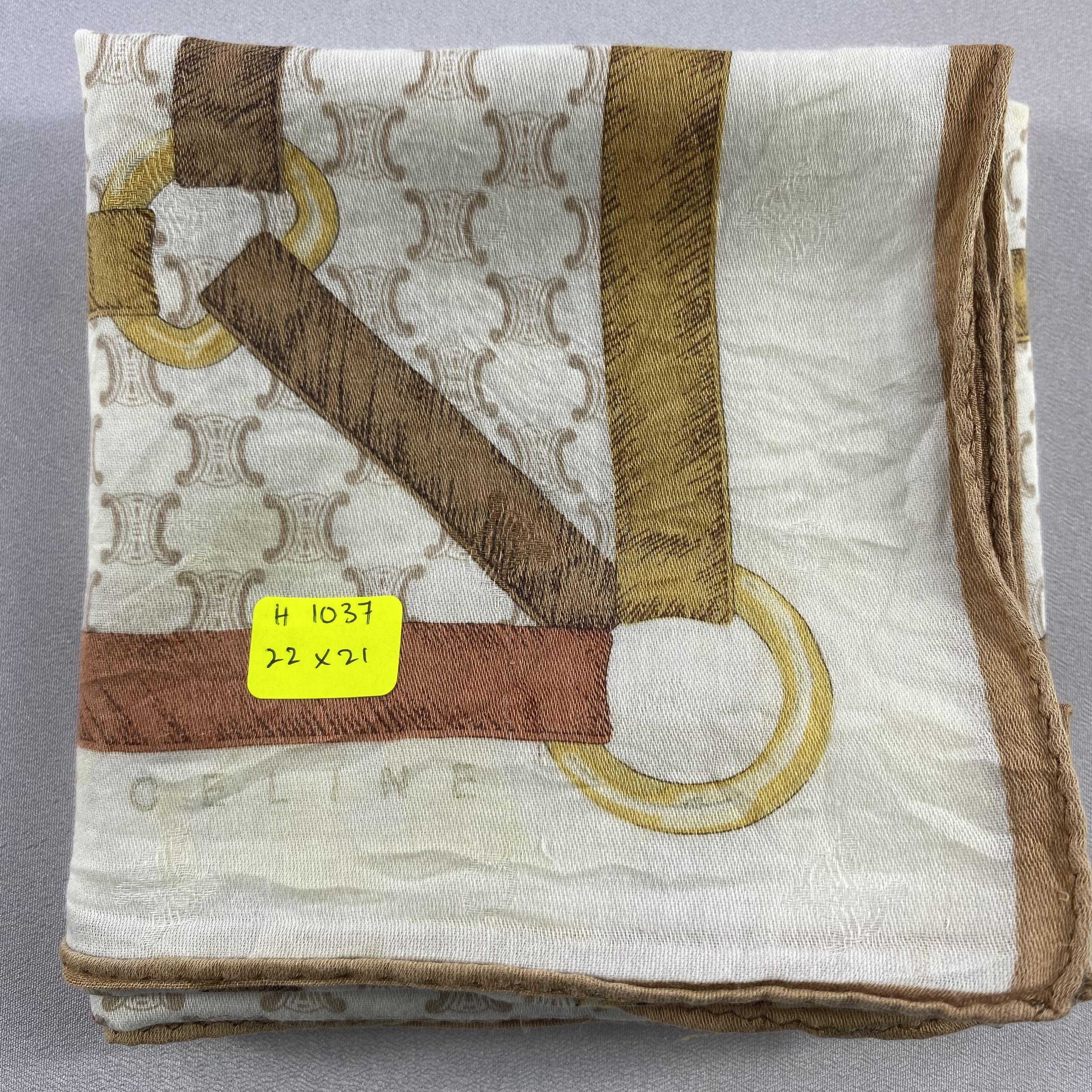 Celine × Vintage Celine Bandana/ Handkerchief / Neckerchief Size ONE SIZE - 5 Thumbnail