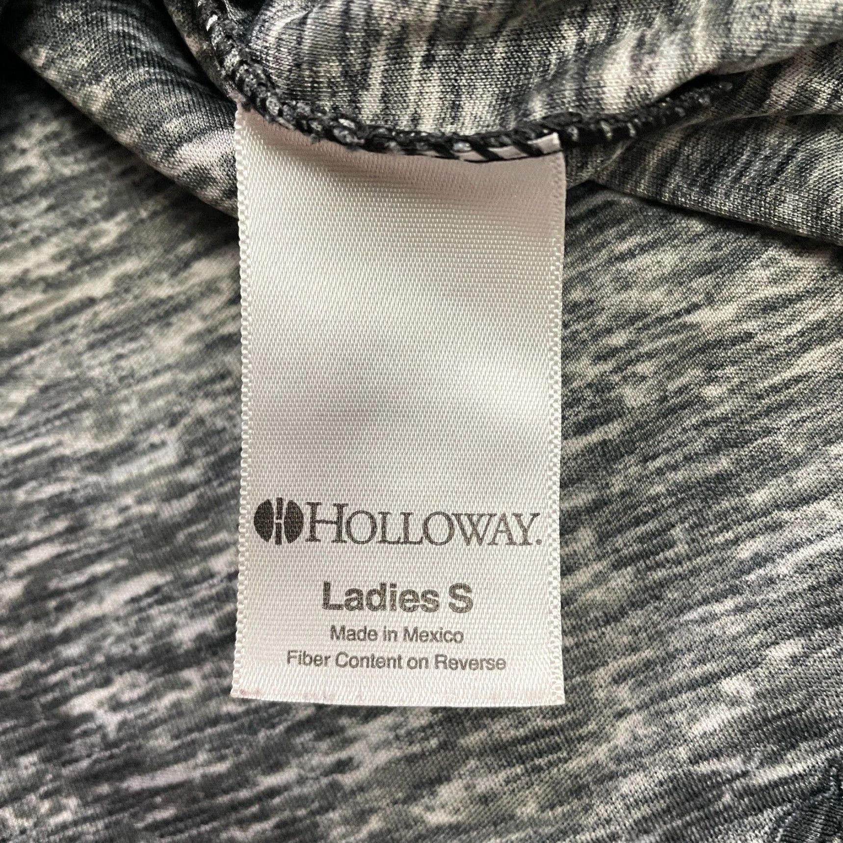 Holloway Holloway Tank Top Womens S Gray Halter Racerback Sleeveless Athletic Activewear Size S / US 4 / IT 40 - 7 Thumbnail