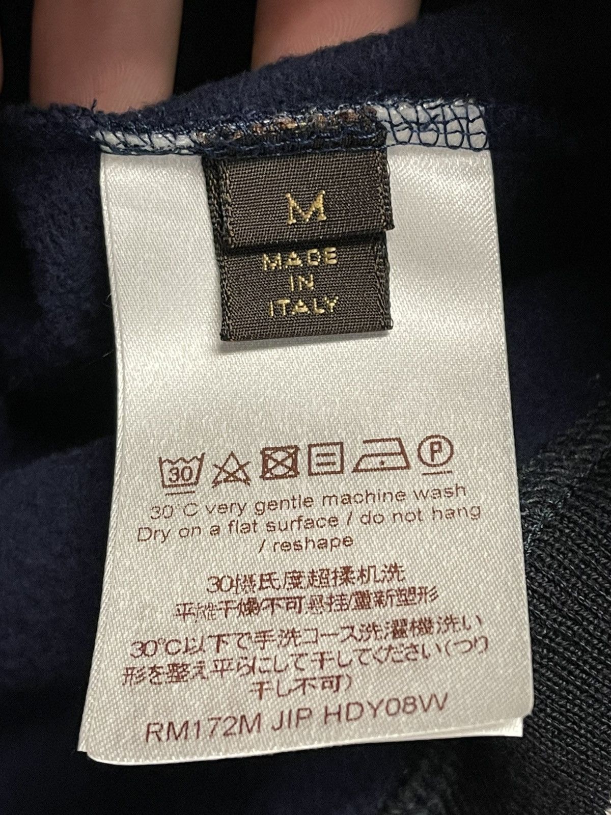 Louis Vuitton Size M - Louis Vuitton Malletier Crewneck Blue Size US M / EU 48-50 / 2 - 10 Thumbnail