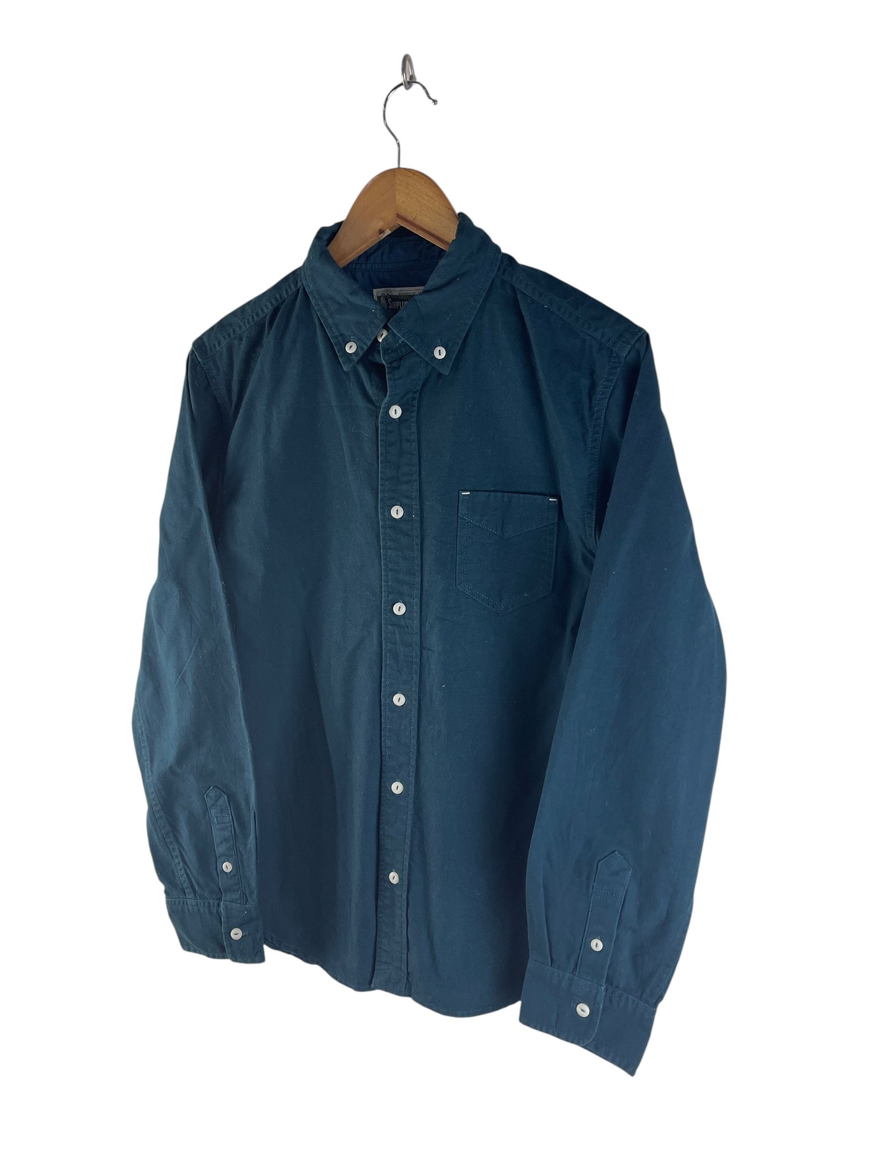 Japanese Brand Vintage Surplus Lab Japanese Workwear Button Down Shirt Size US S / EU 44-46 / 1 - 6 Thumbnail