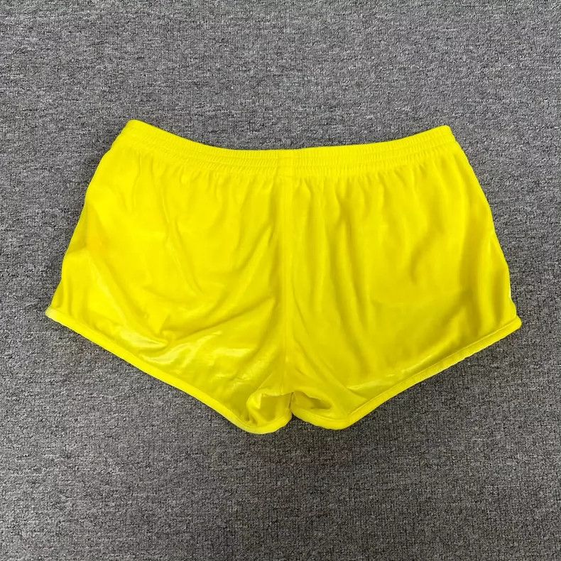 Balenciaga Balenciaga size S Yellow velvet casual shorts Size US 27 - 2 Thumbnail