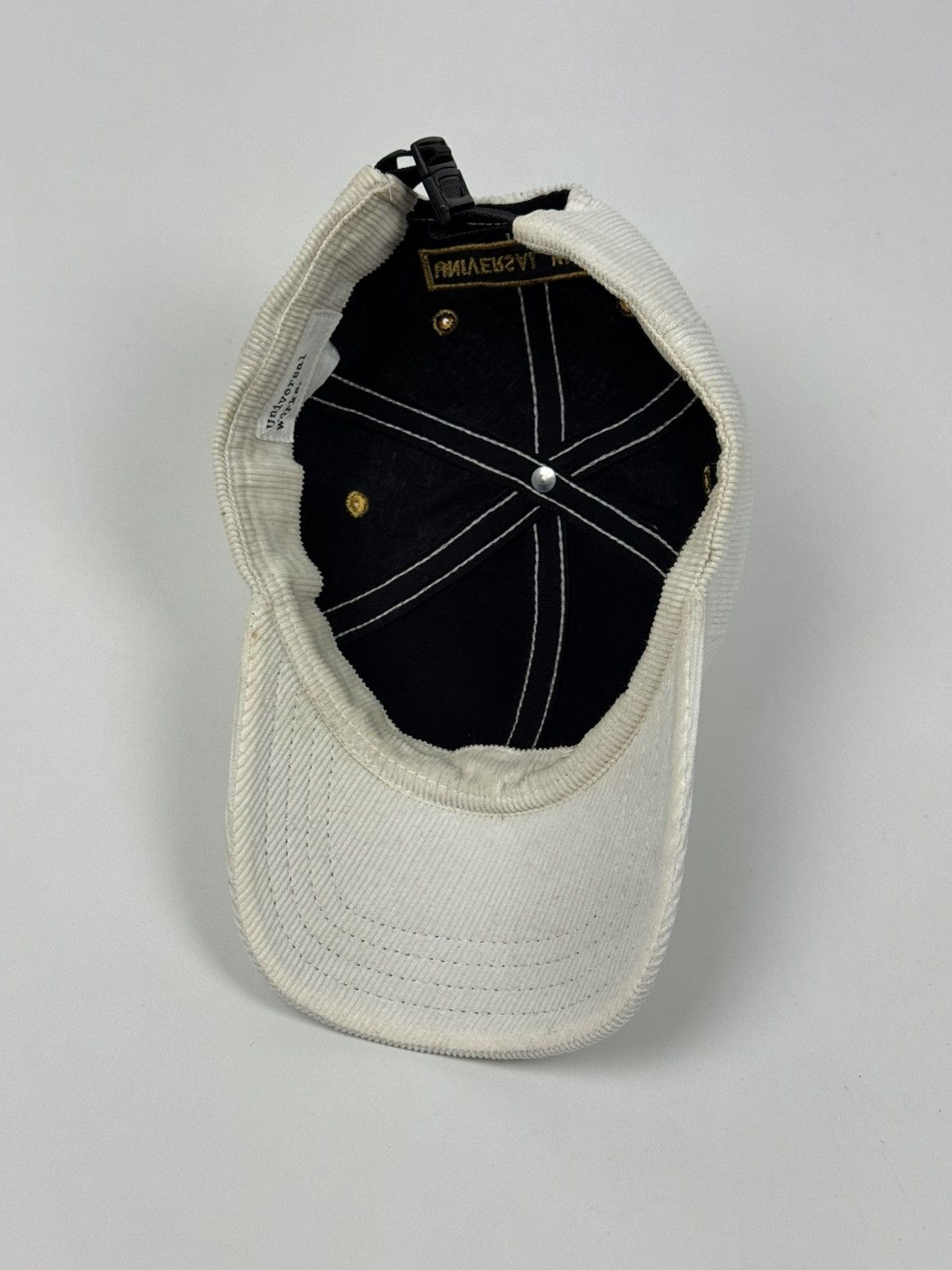 Universal Works Universal Works Corduroy Old White Basic Cap Size ONE SIZE - 10 Thumbnail