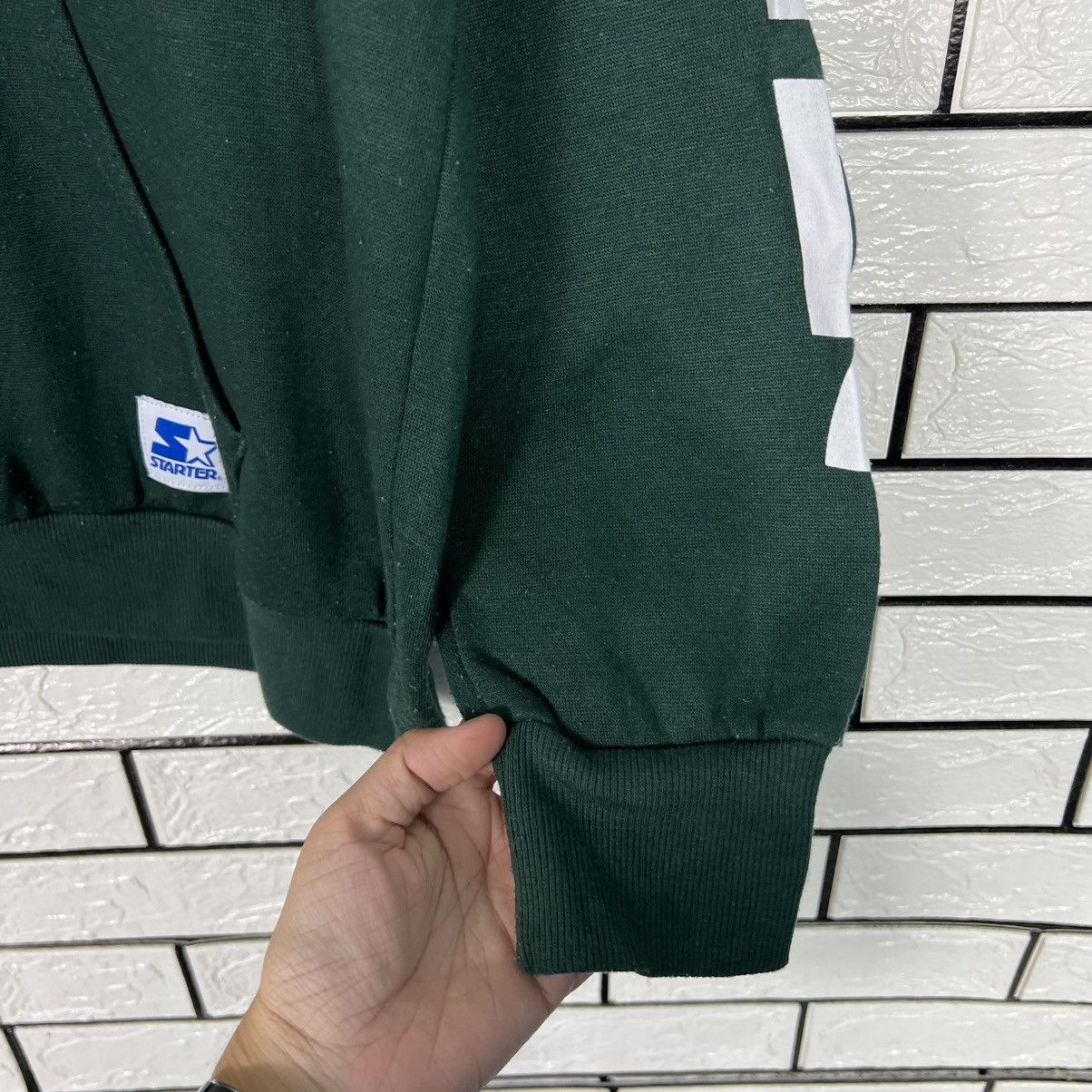 Starter STARTER Sleeve Big Logo Pullover Hoodies #4104-C187 Size US XL / EU 56 / 4 - 11 Thumbnail