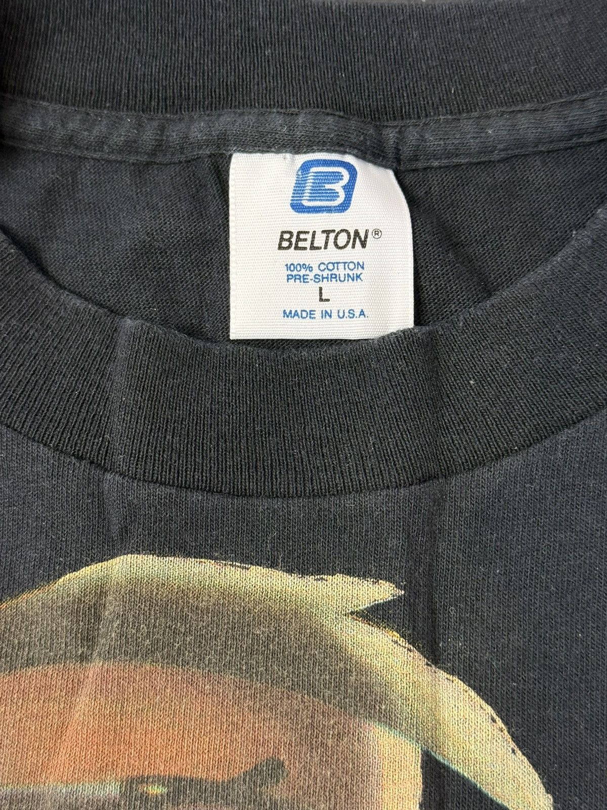 Other 90s Vintage Flinstones T shirt Belton Tag Size US L / EU 52-54 / 3 - 2 Thumbnail