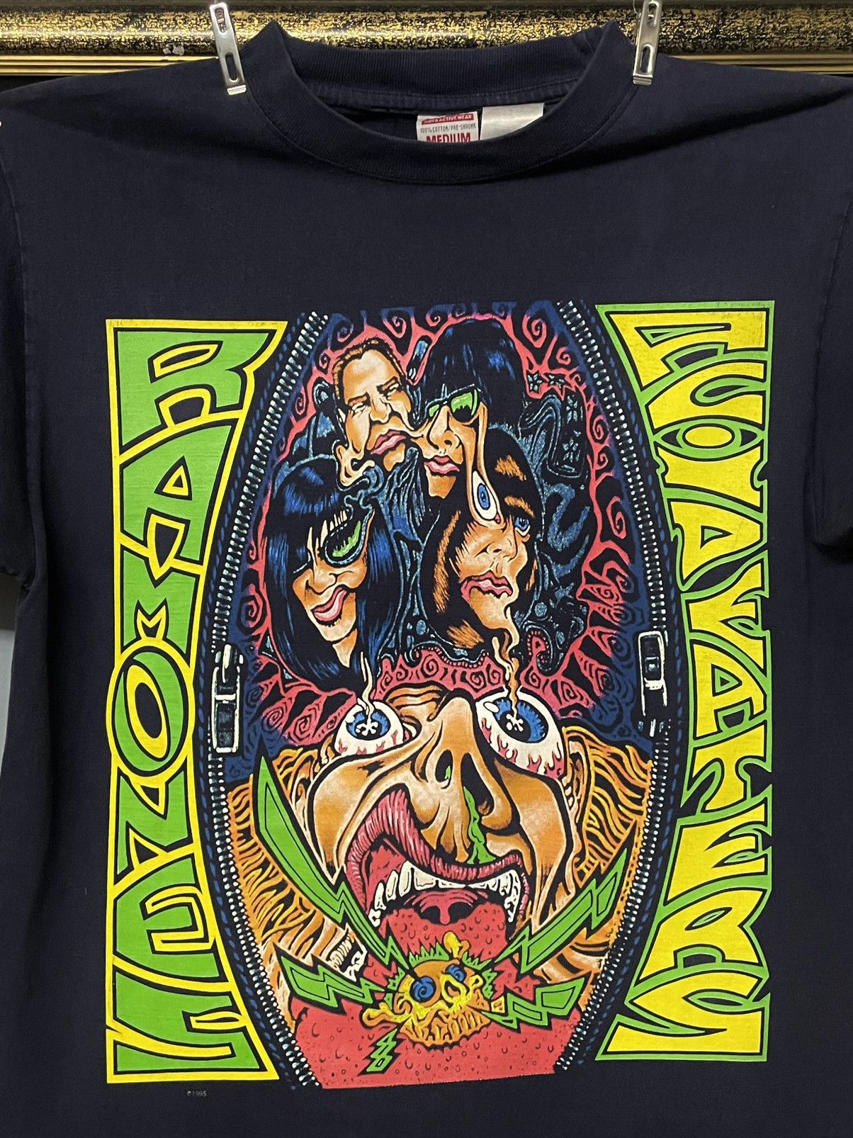 Band Tees Vintage Og 1995 ‘Ramones’ Acid Eaters Rare Art Graphic Band Size US M / EU 48-50 / 2 - 5 Thumbnail