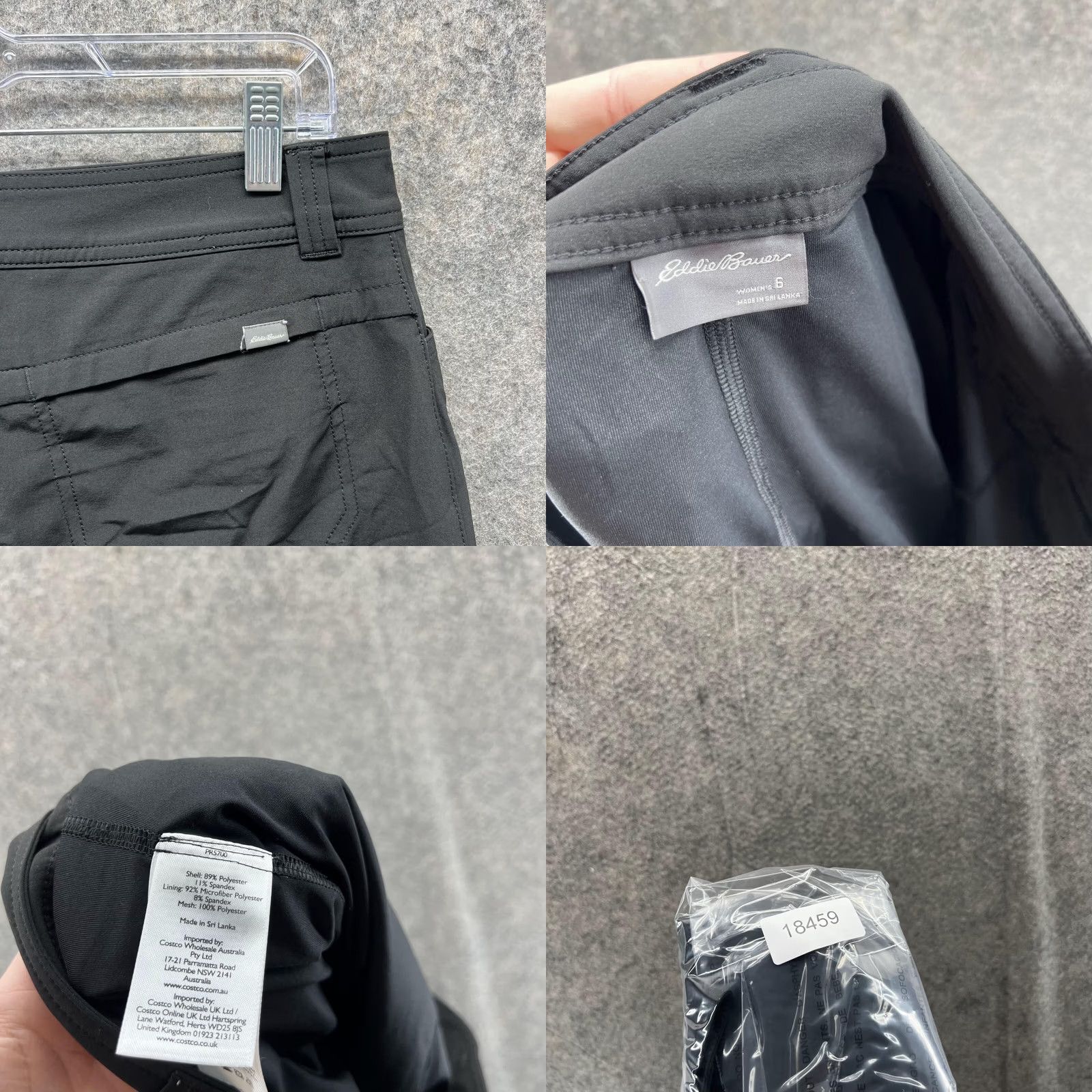 Eddie Bauer Eddie Bauer Skirt Women 6 Skort Black Casual Polyester Spandex Pockets Summer Spring Mens? Size 28" / US 6 / IT 42 - 8 Thumbnail