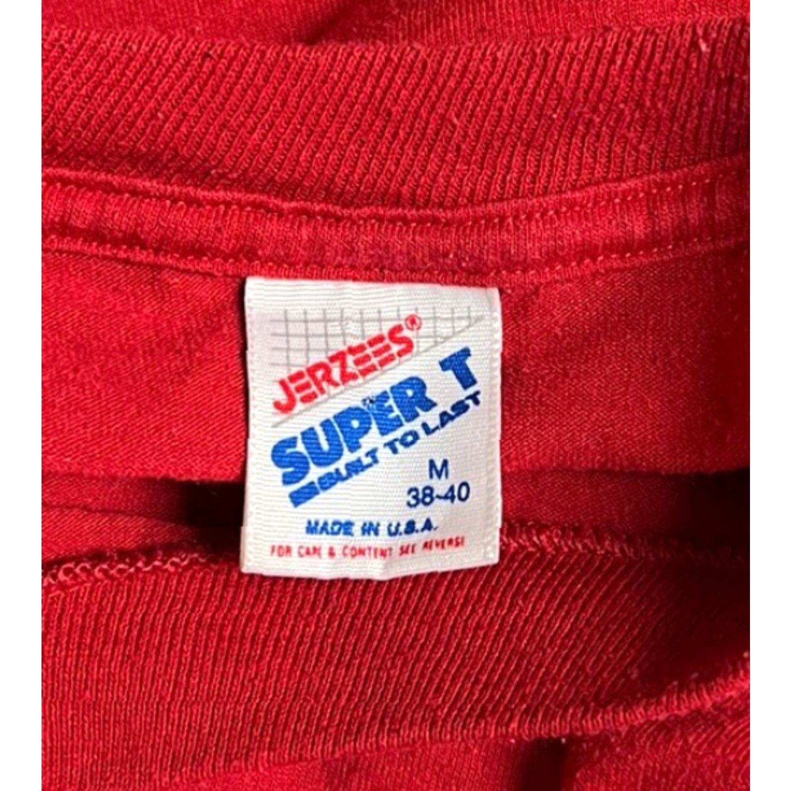 Jerzees VINTAGE Jerzees World's Greatest Dad Red Shirt Tee 90s M Mens Size US M / EU 48-50 / 2 - 4 Thumbnail