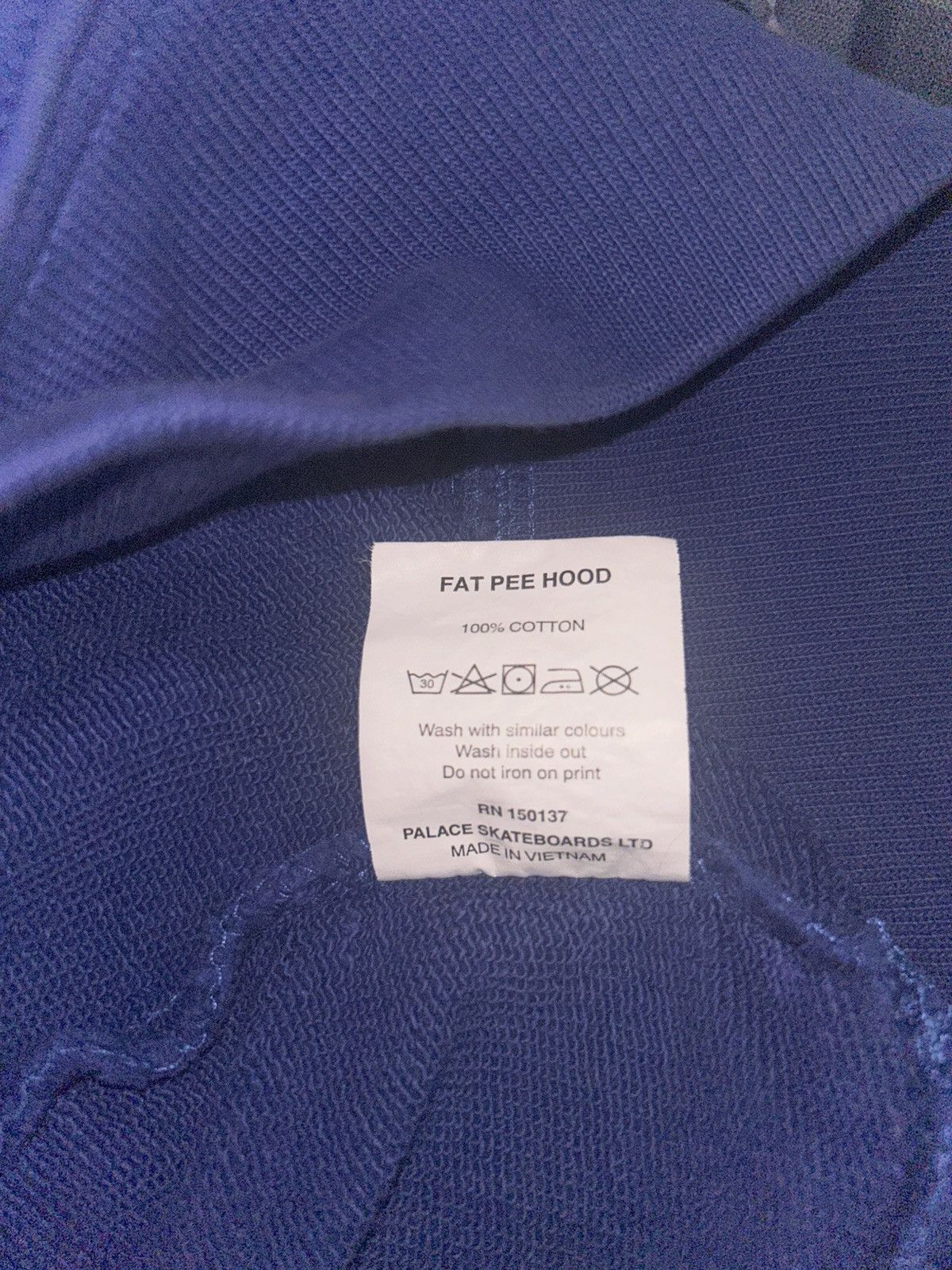 Palace Palace heavy blue tripple P hoodie Size US XL / EU 56 / 4 - 5 Thumbnail