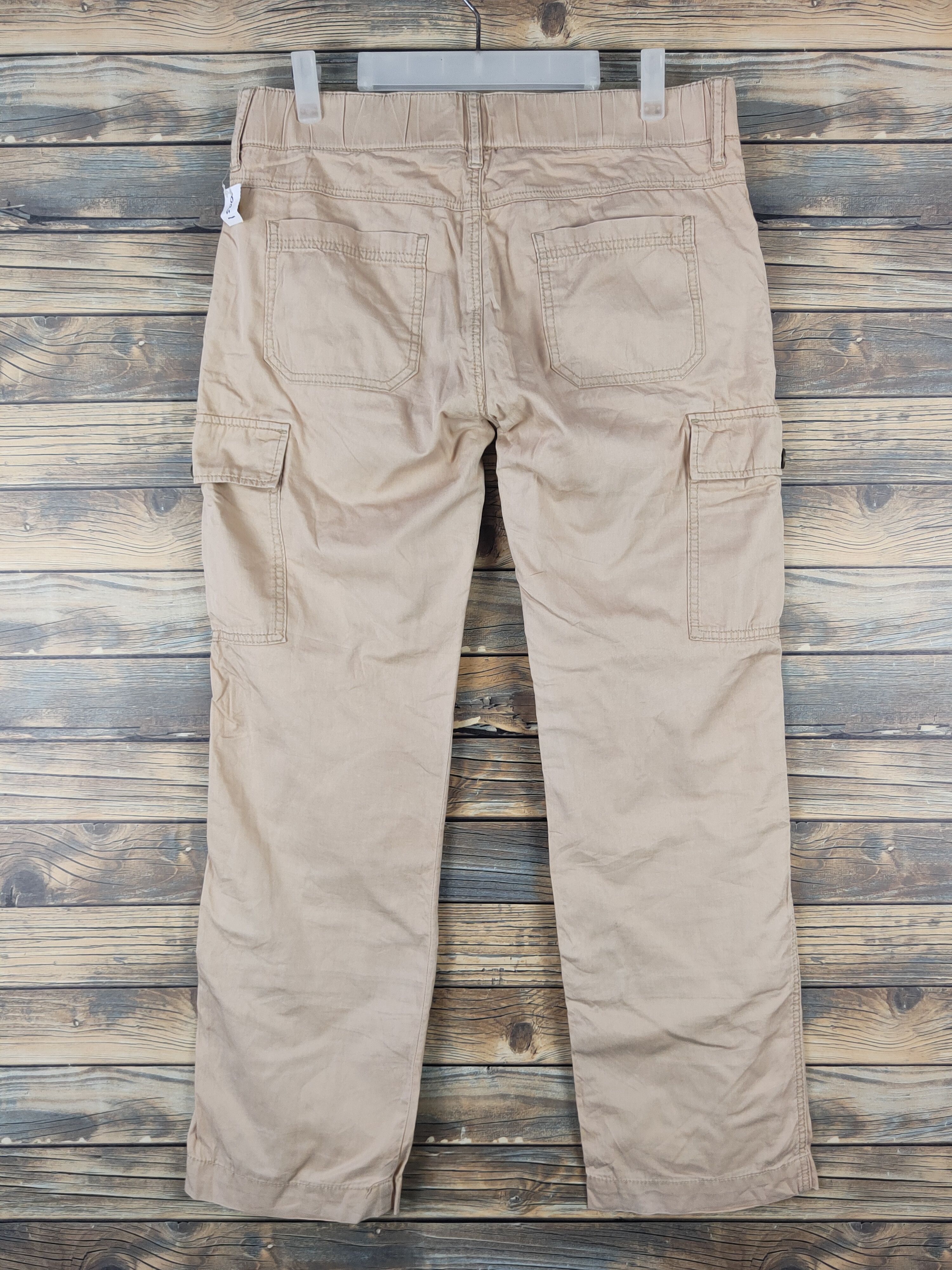 Japanese Brand DL Life Goes On Beige Multipocket Tactical Cargo Pants #1500 Size US 30 / EU 46 - 7 Thumbnail
