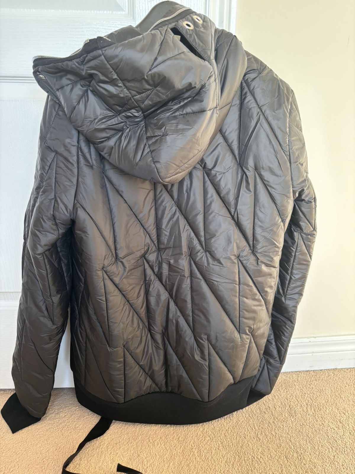 Rick Owens × Rick Owens Drkshdw Rick Owens DRKSHDW FW23 LUXOR GIMP JKT Size US L / EU 52-54 / 3 - 7 Thumbnail