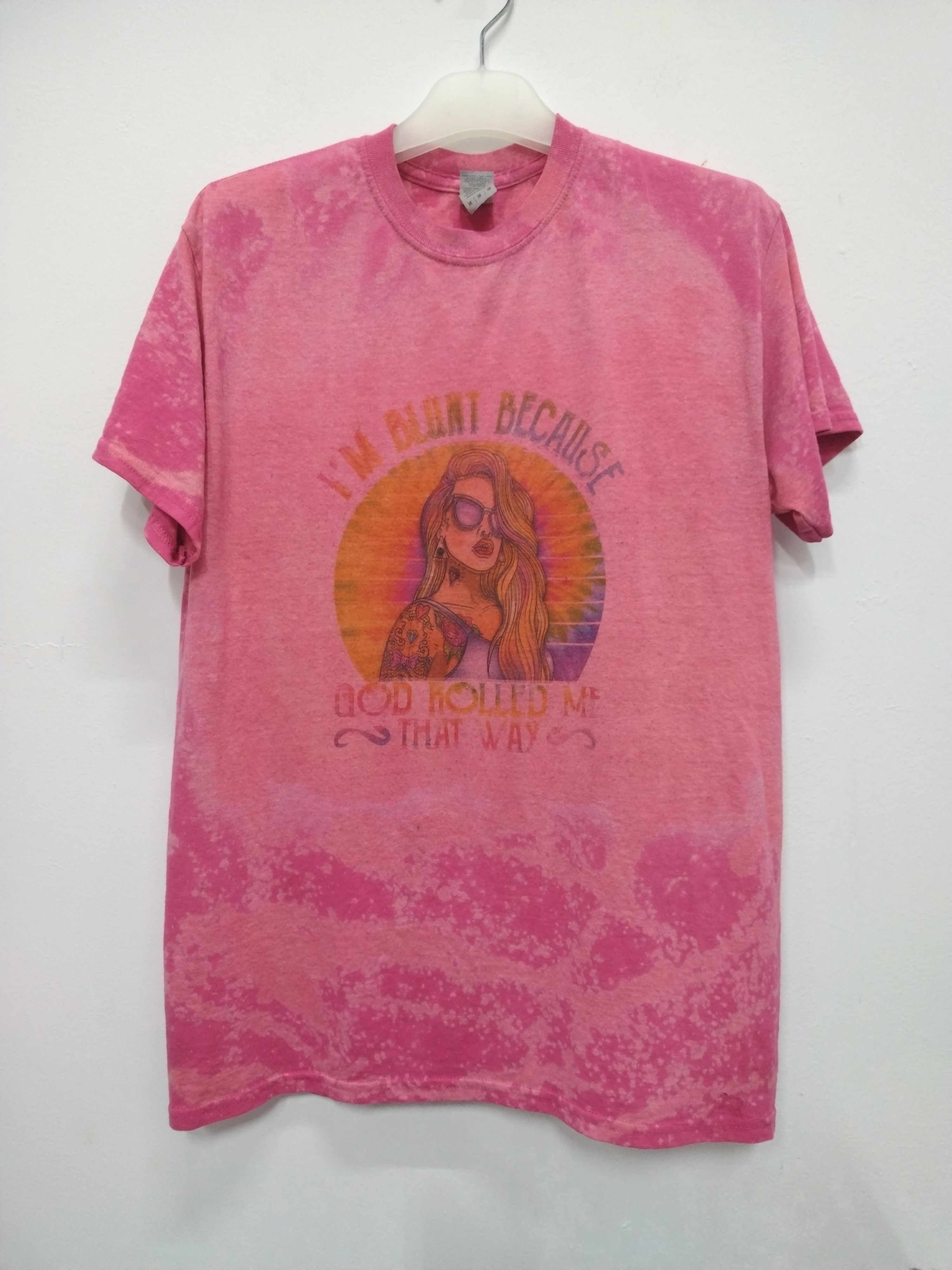 Hysteric Glamour × Seditionaries 🔥STEALS🔥Tie Dye Stone wash potrait T Shirt Size M / US 6-8 / IT 42-44 - 1 Thumbnail