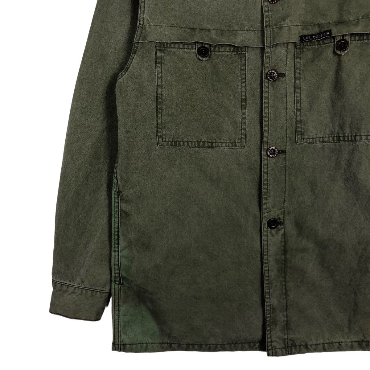 Japanese Brand 🔥Vintage Work Shirt Jacket Lee Cooper Multi Pocket Size US M / EU 48-50 / 2 - 4 Thumbnail