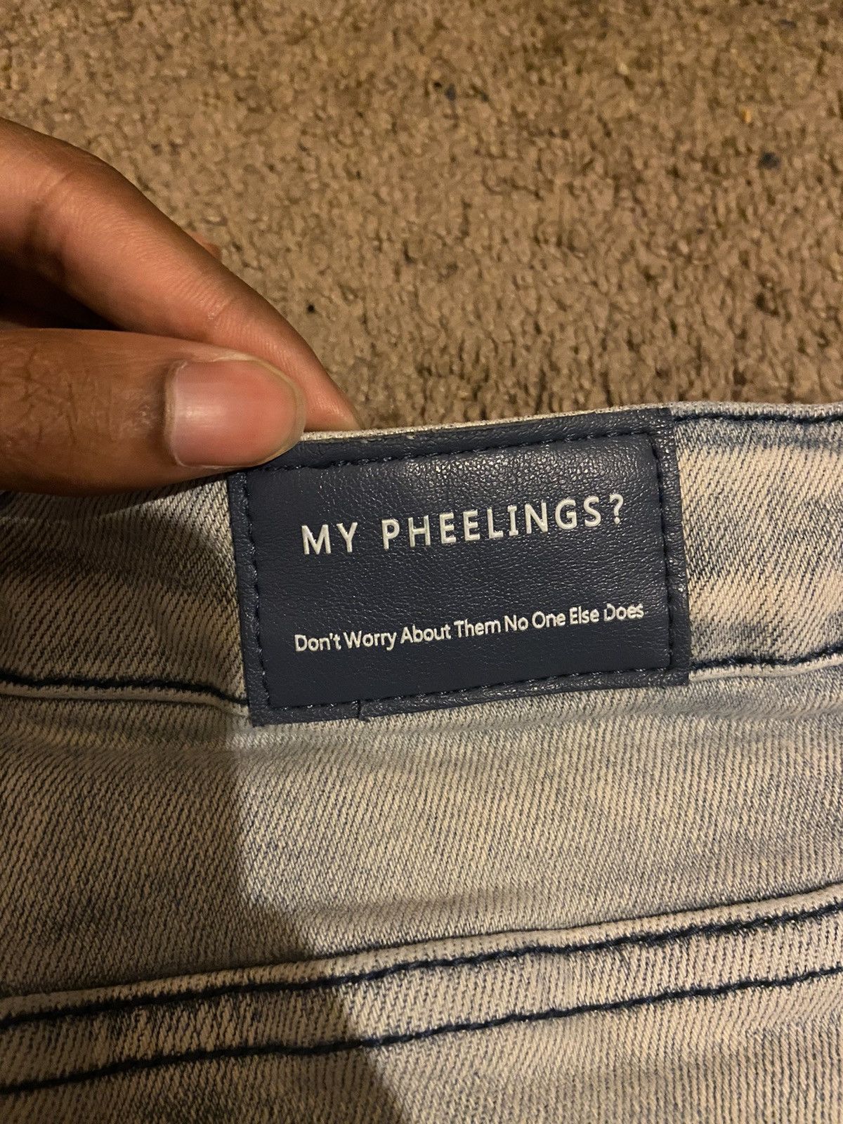 Other Pheelings Skinny Flare Denim Jeans Size US 34 / EU 50 - 6 Thumbnail