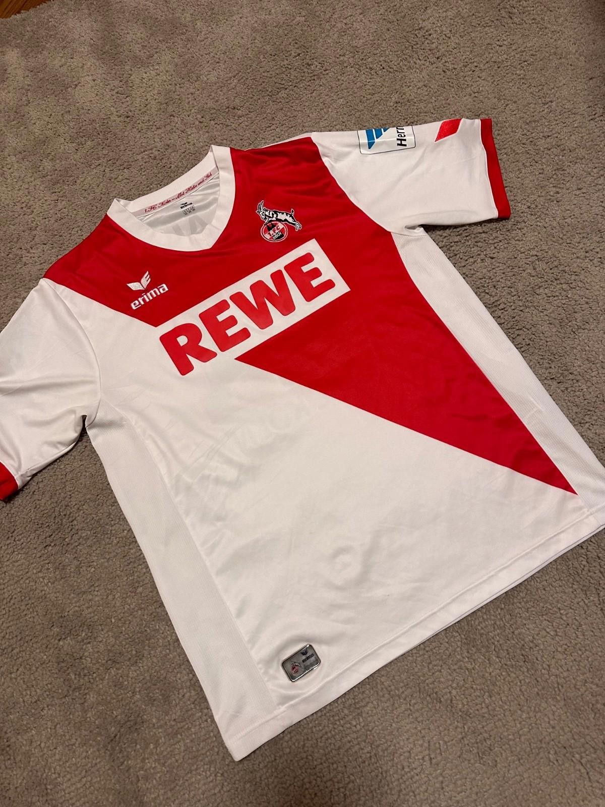 Erima KOLN 2014 2015 HOME FOOTBALL SHIRT SOCCER JERSEY ERIMA Size US XXL / EU 58 / 5 - 2 Thumbnail