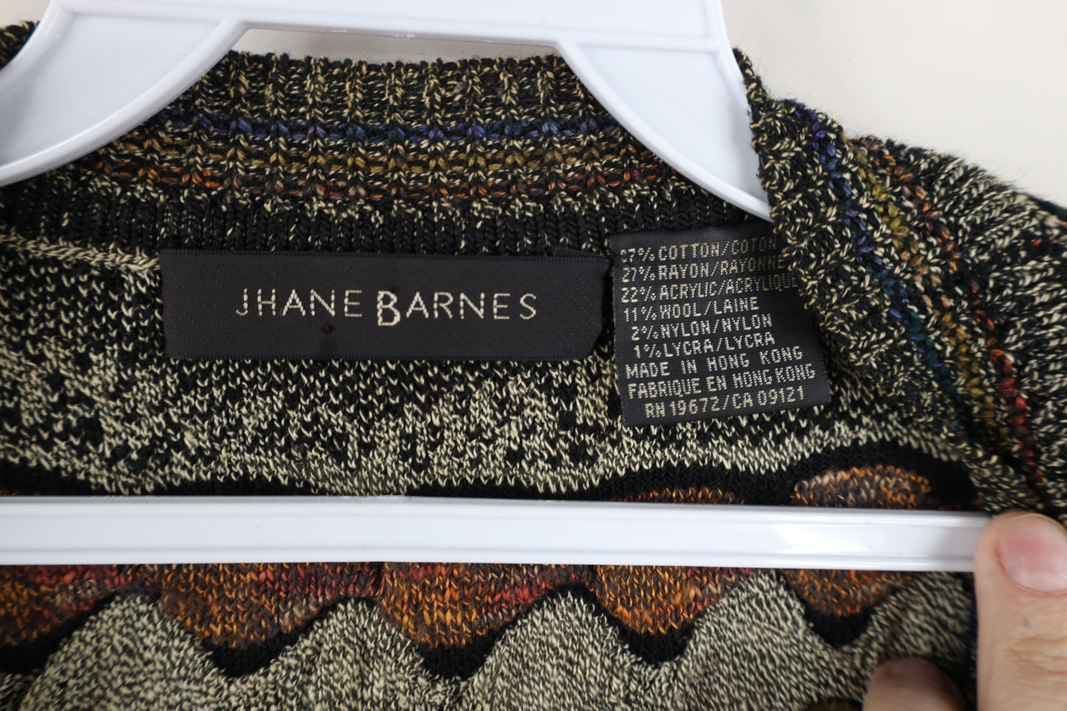 Vintage Vintage 90s Coogi Style Rainbow Wool Blend Knit Sweater Size US M / EU 48-50 / 2 - 7 Thumbnail