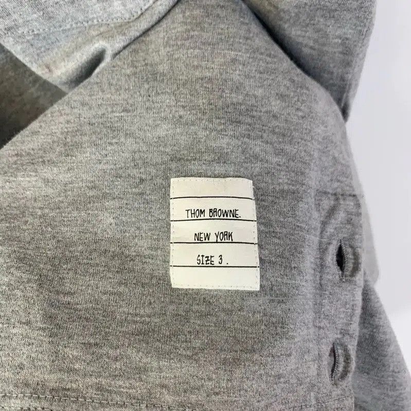 Thom Browne Thom Browne Women's Gray T-Shirt . Size XXS / US 00 / IT 34 - 4 Thumbnail